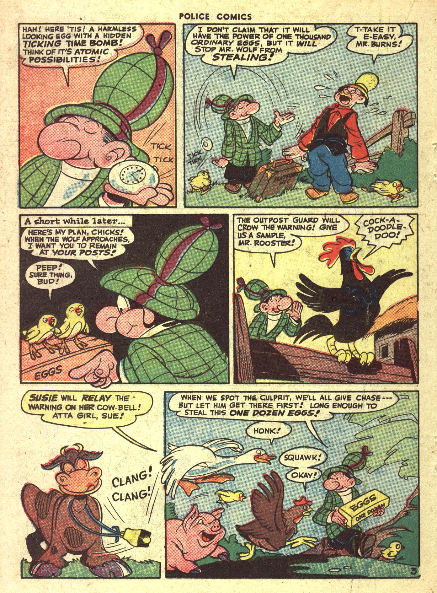 Read online Police Comics comic -  Issue #65 - 26