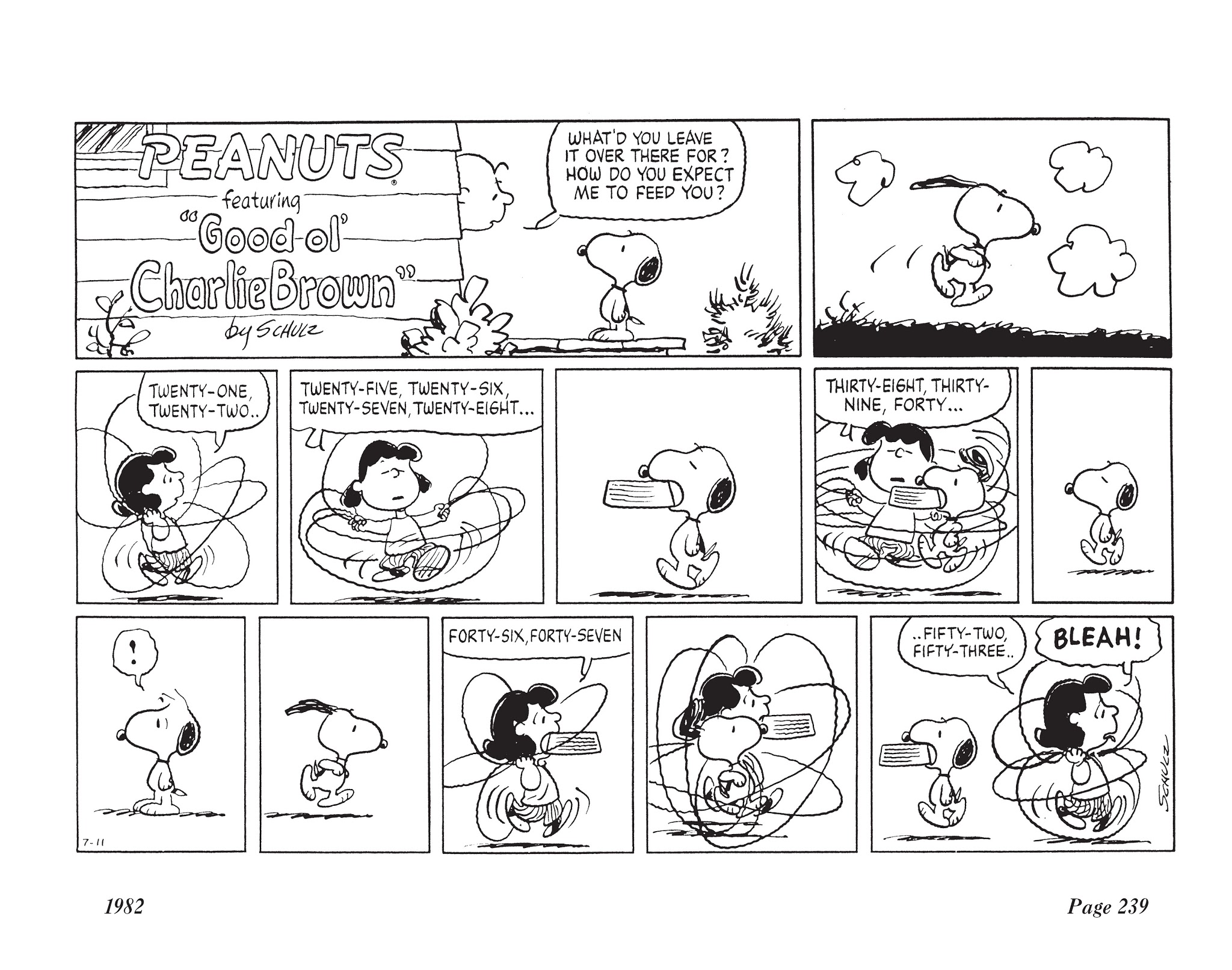 Read online The Complete Peanuts comic -  Issue # TPB 16 - 257