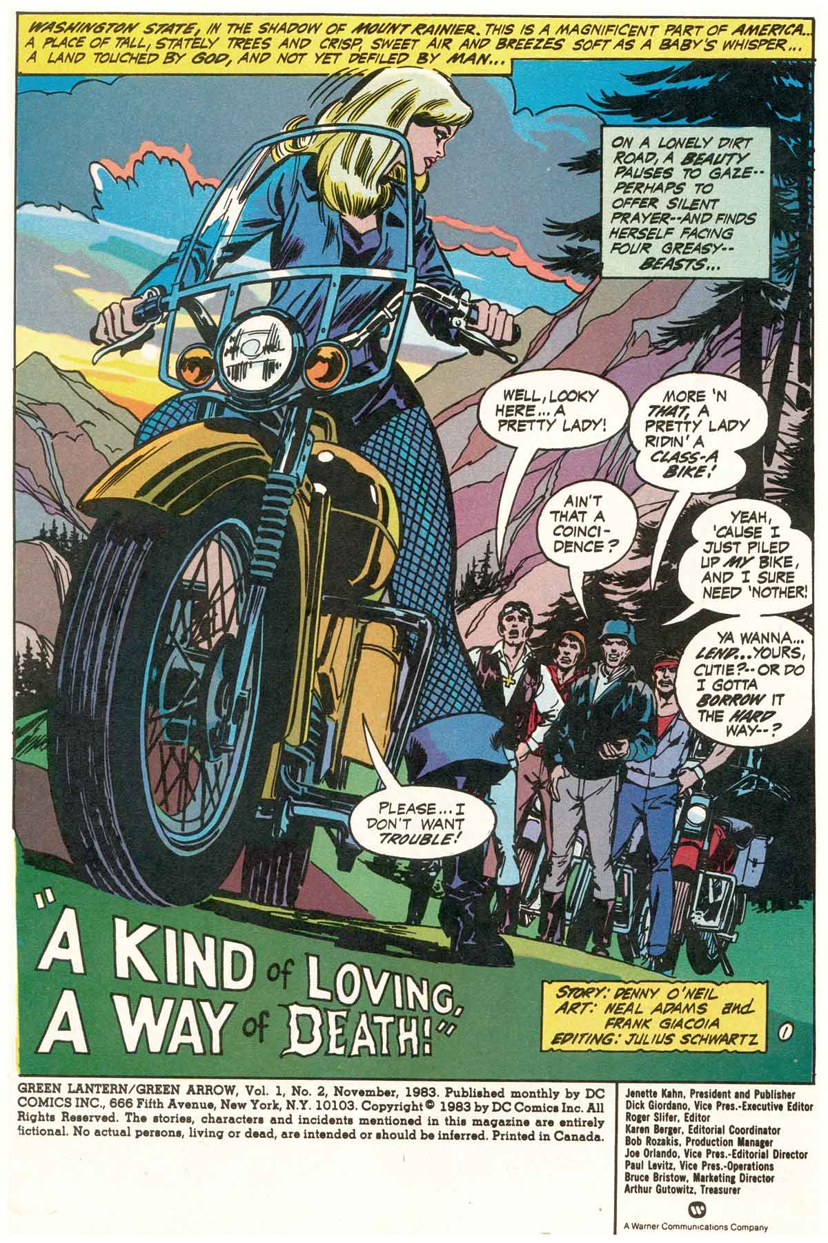 Read online Green Lantern/Green Arrow comic -  Issue #2 - 3