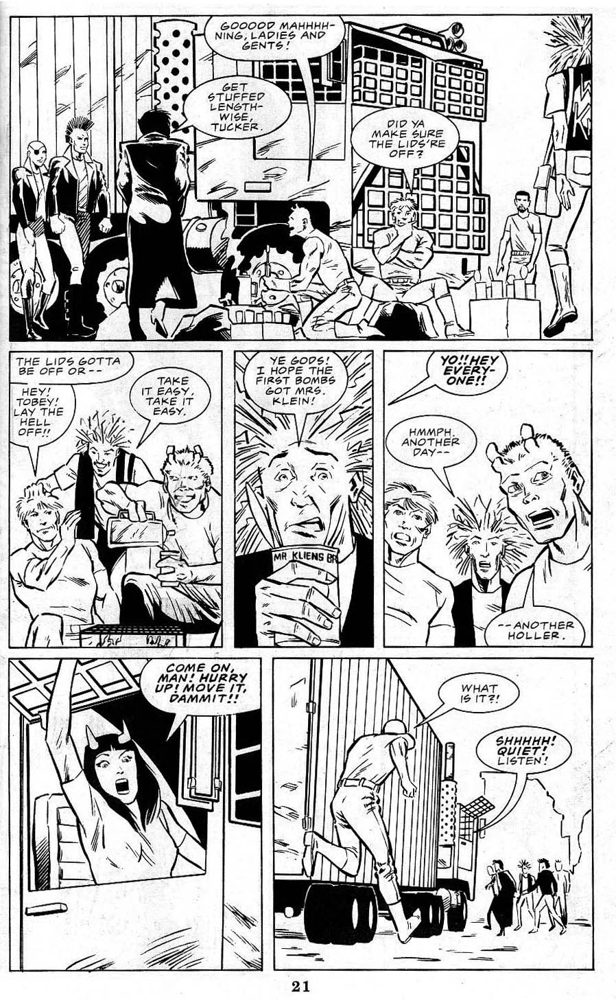 Read online Wild Knights comic -  Issue #4 - 23