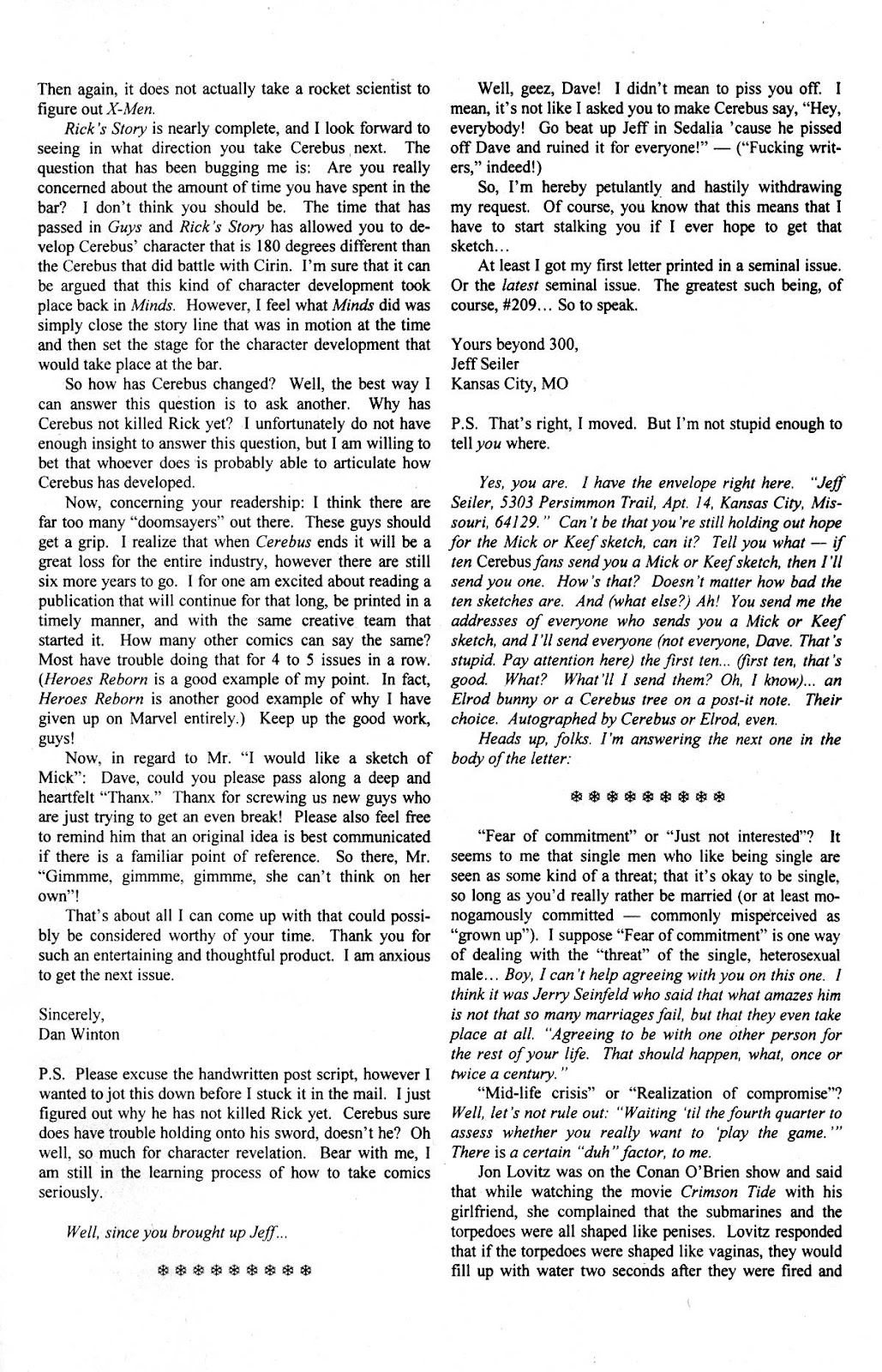Cerebus issue 234 - Page 23