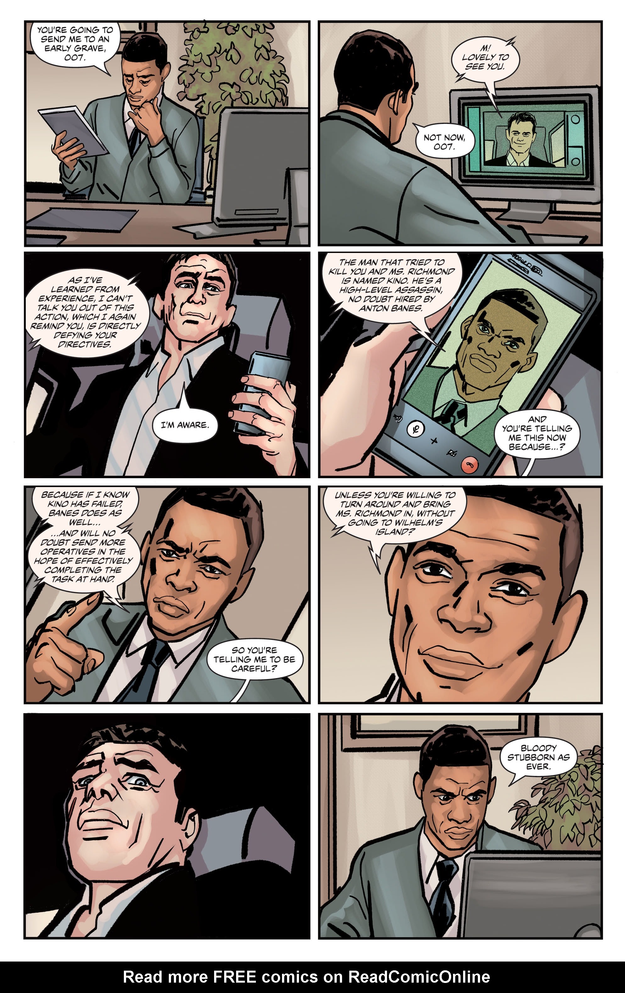 Read online James Bond: Himeros comic -  Issue #4 - 11