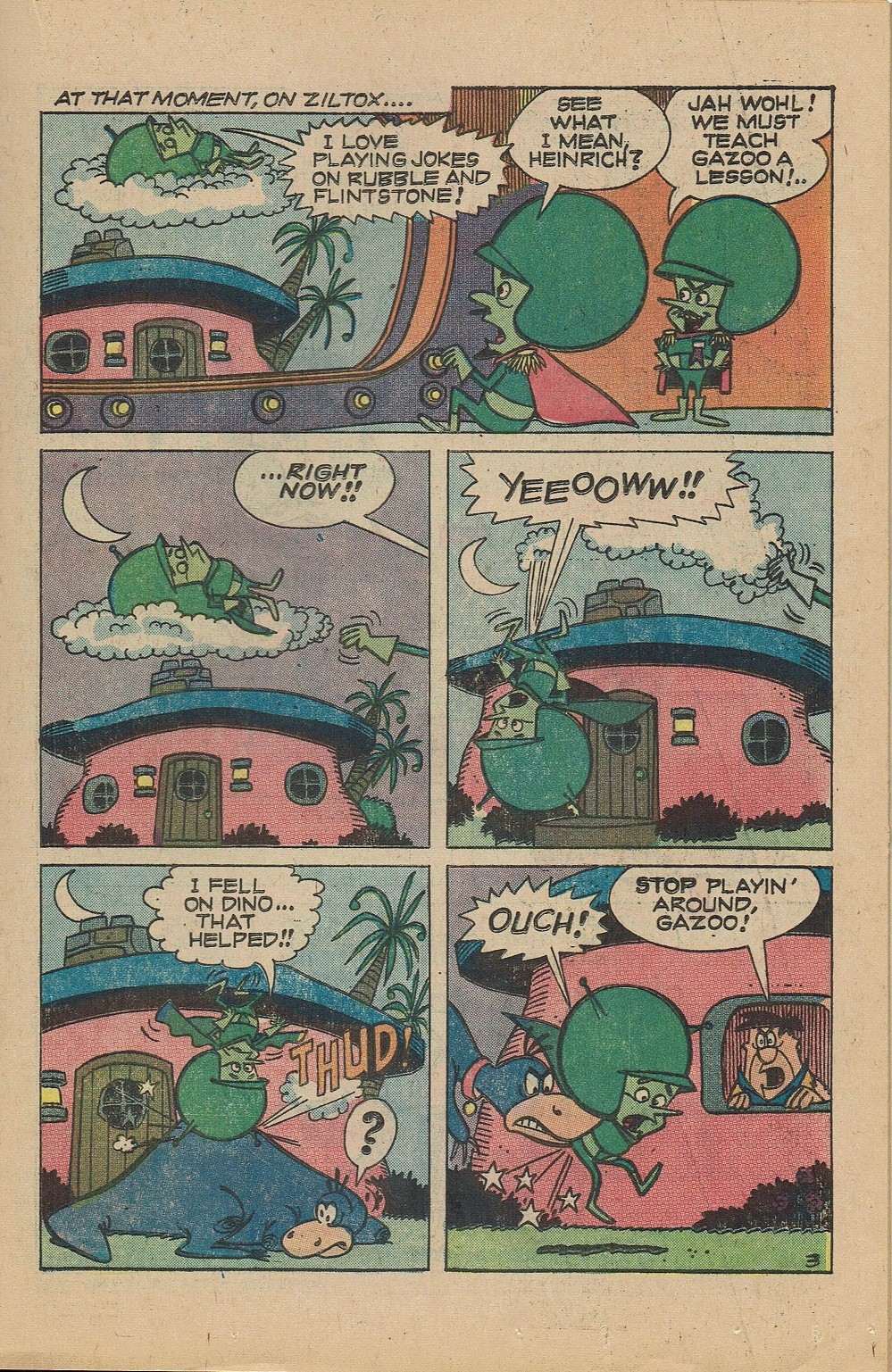 Read online Great Gazoo comic -  Issue #13 - 15