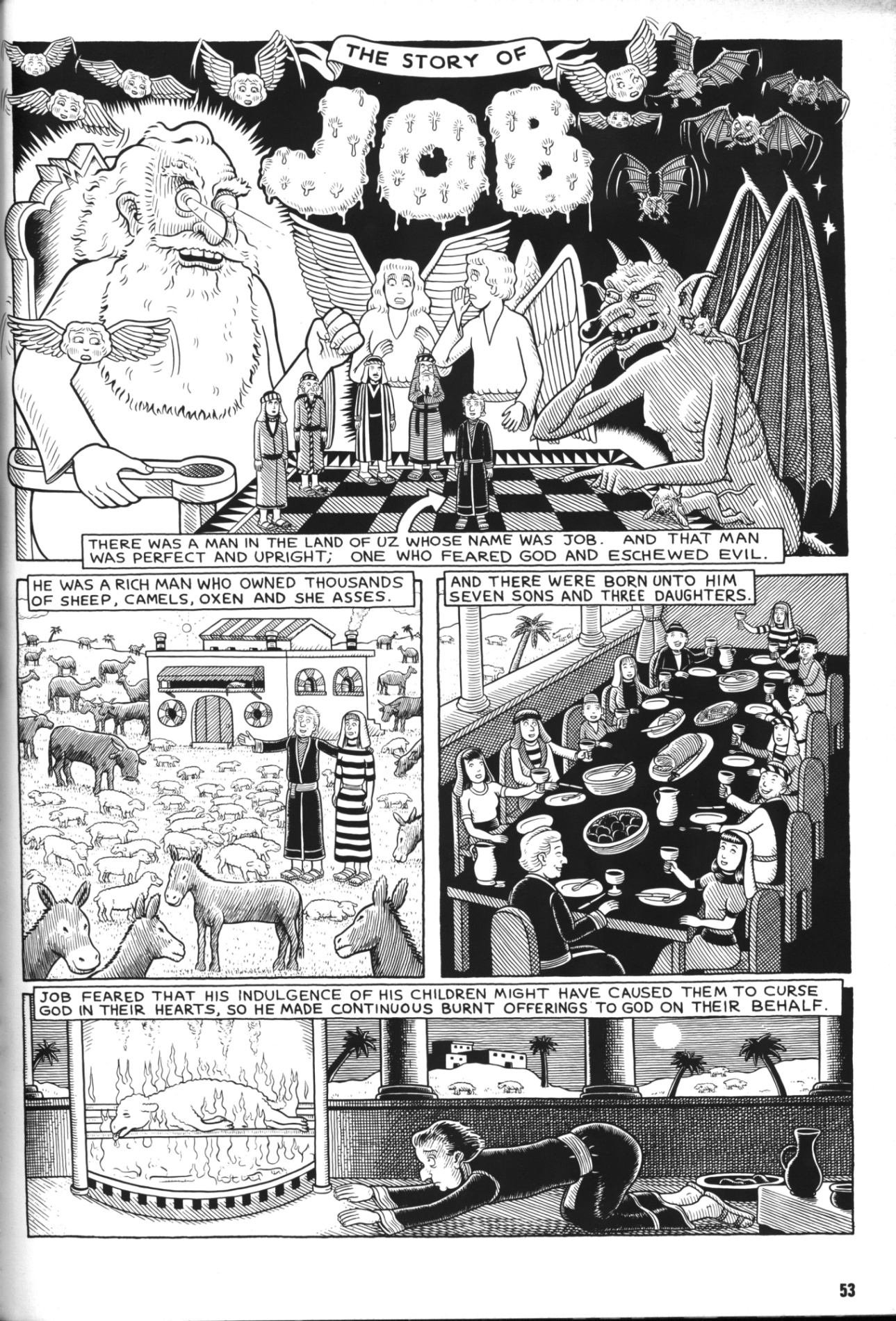 Read online Outrageous Tales From The Old Testament comic -  Issue # Full - 55