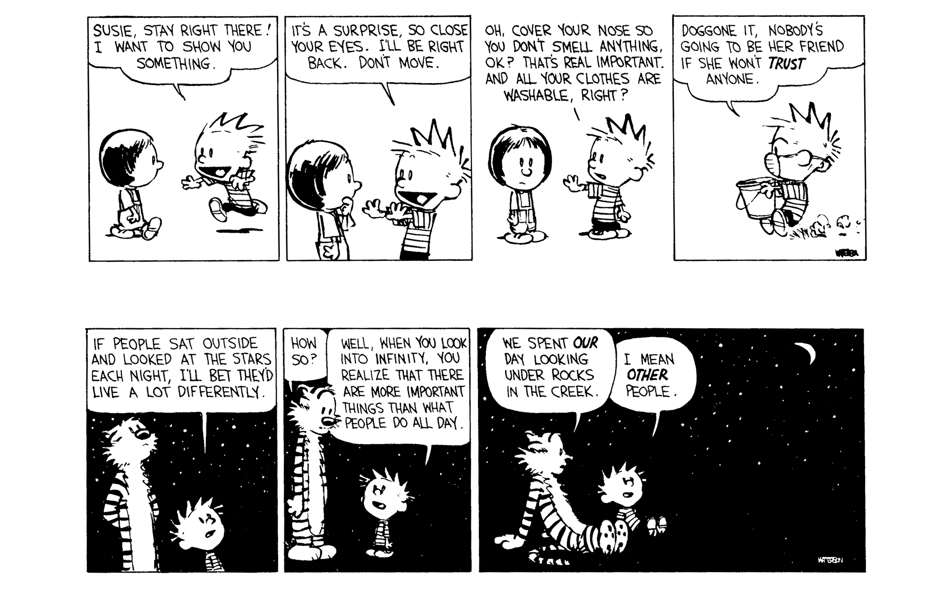 Read online Calvin and Hobbes comic -  Issue #8 - 101