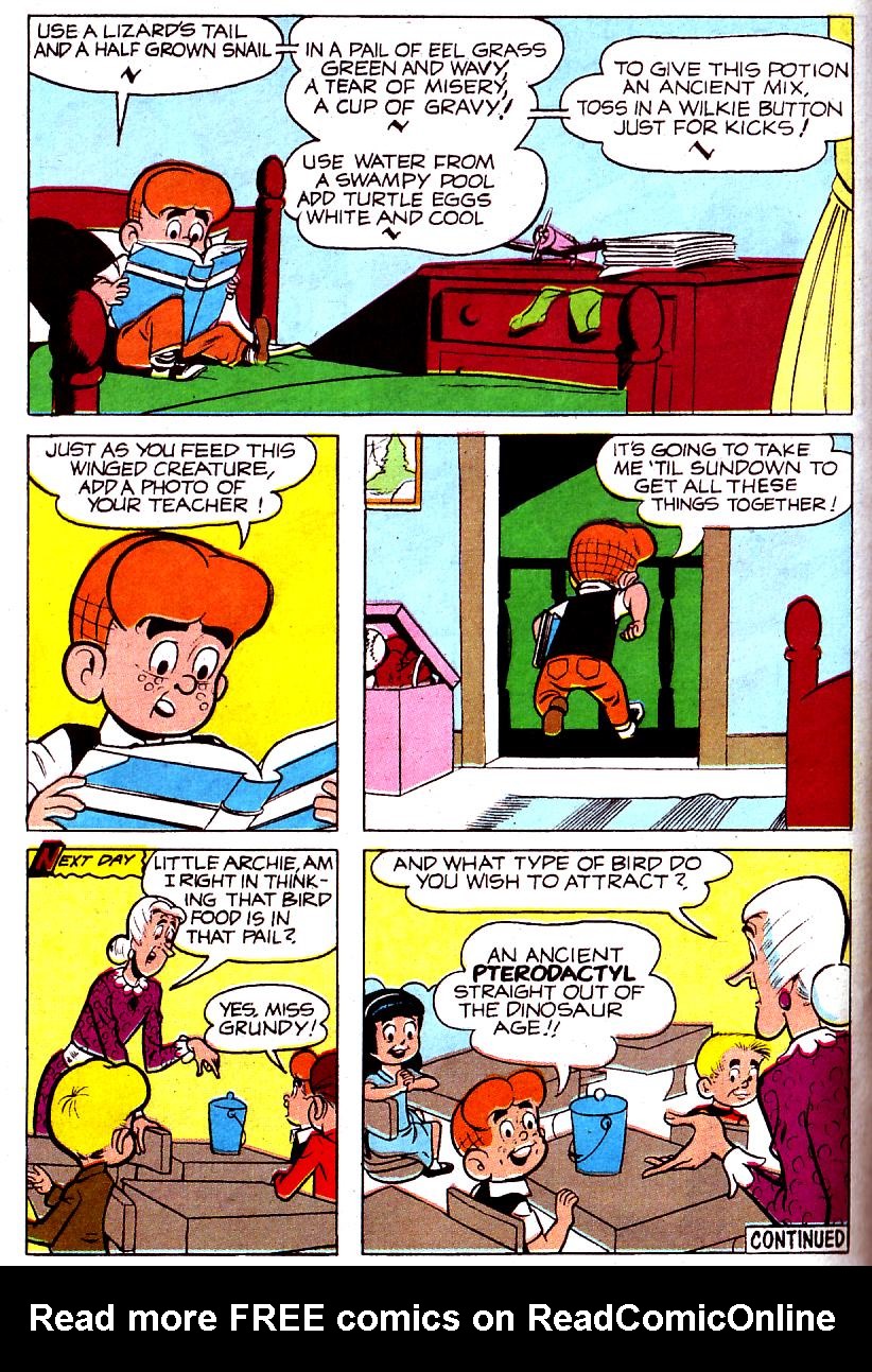 Read online Little Archie Comics Digest Magazine comic -  Issue #10 - 42
