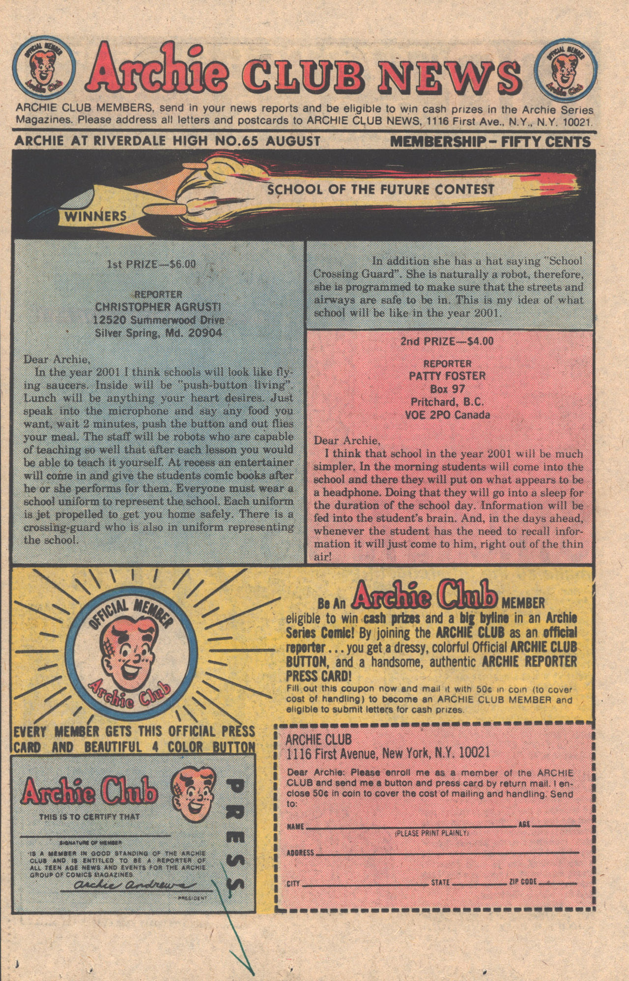 Read online Archie at Riverdale High (1972) comic -  Issue #65 - 26