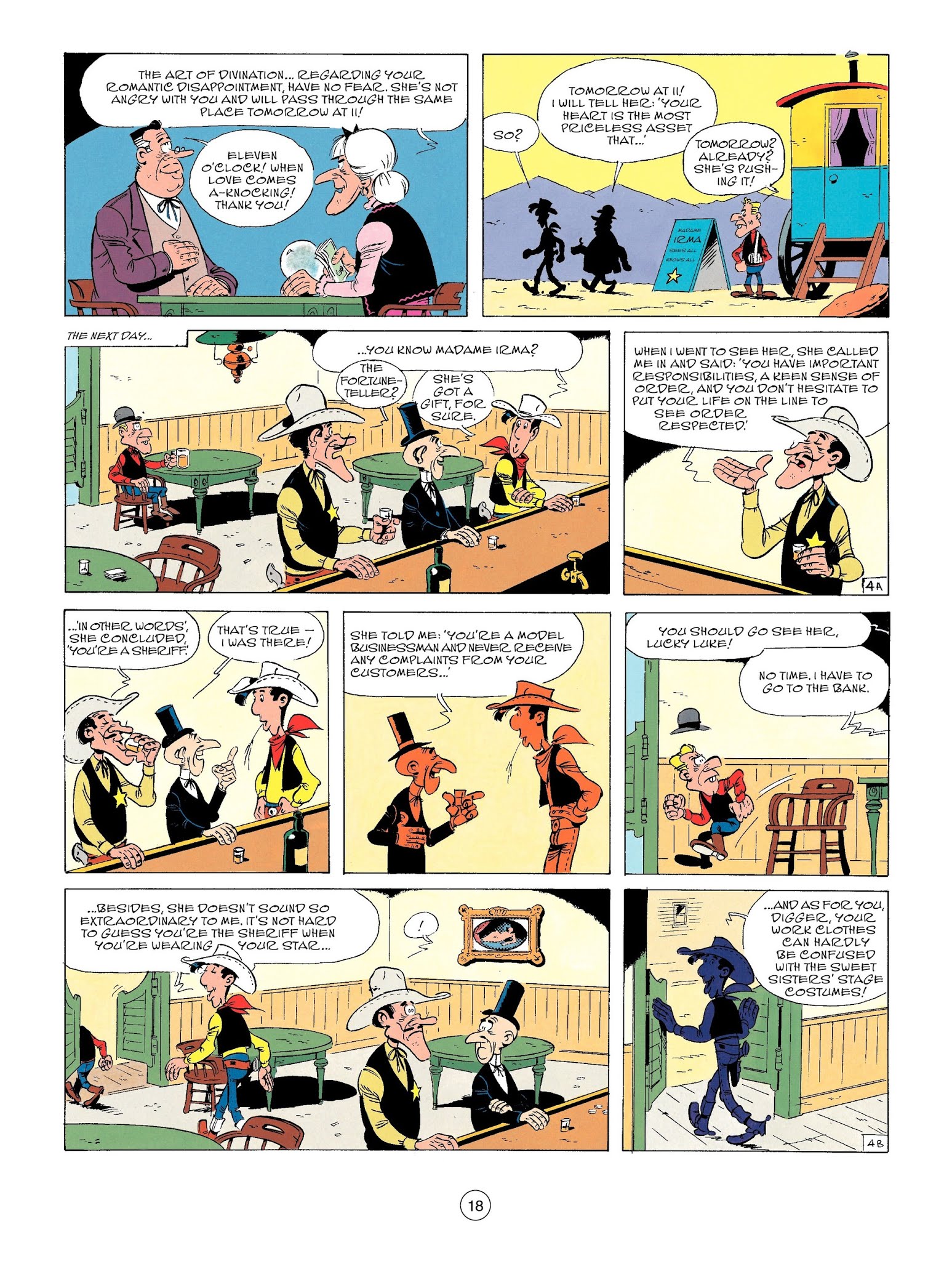 Read online A Lucky Luke Adventure comic -  Issue #62 - 20