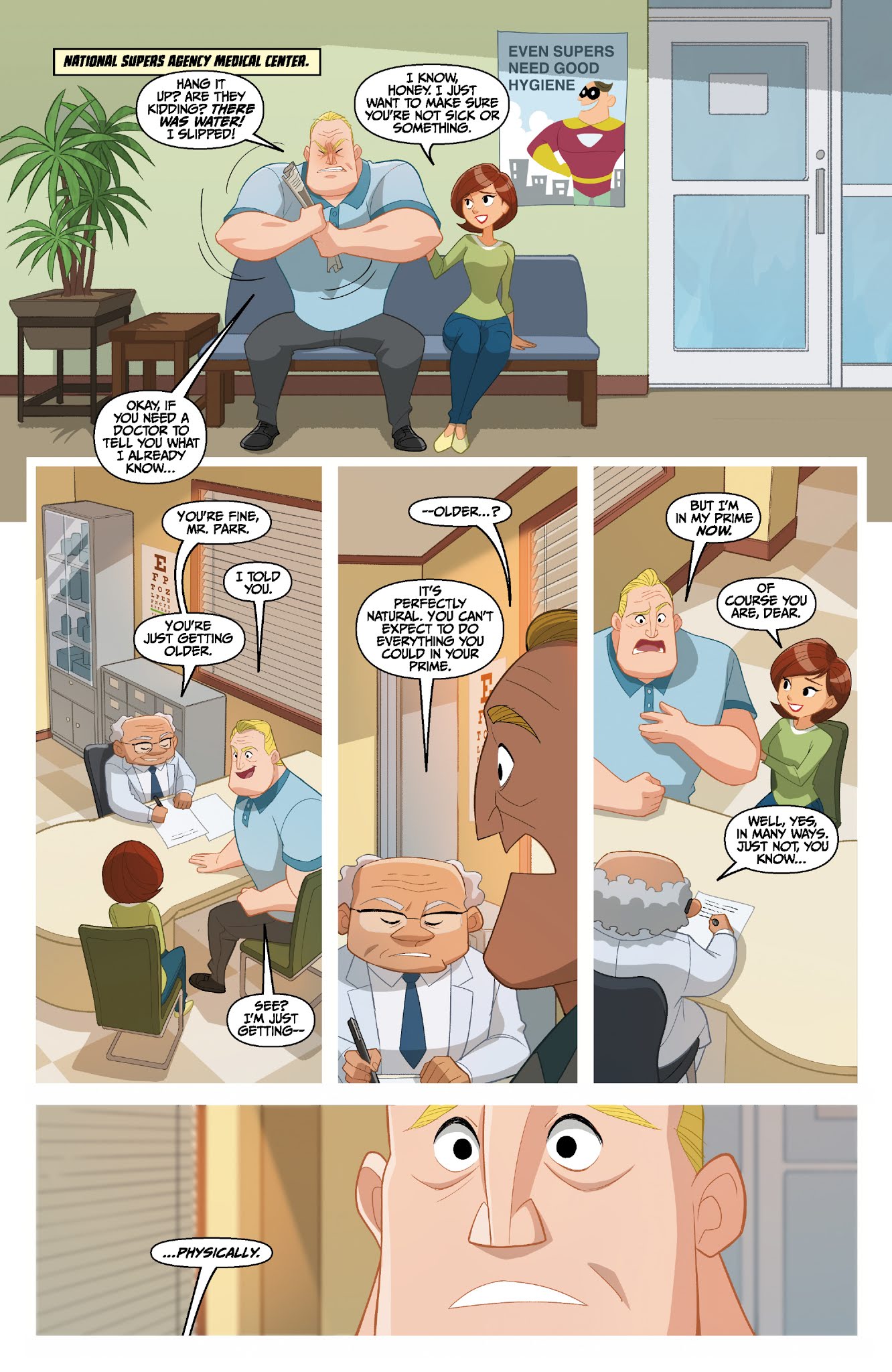 Read online Disney / Pixar The Incredibles 2: Crisis In Mid-Life! & Other Stories comic -  Issue #1 - 9