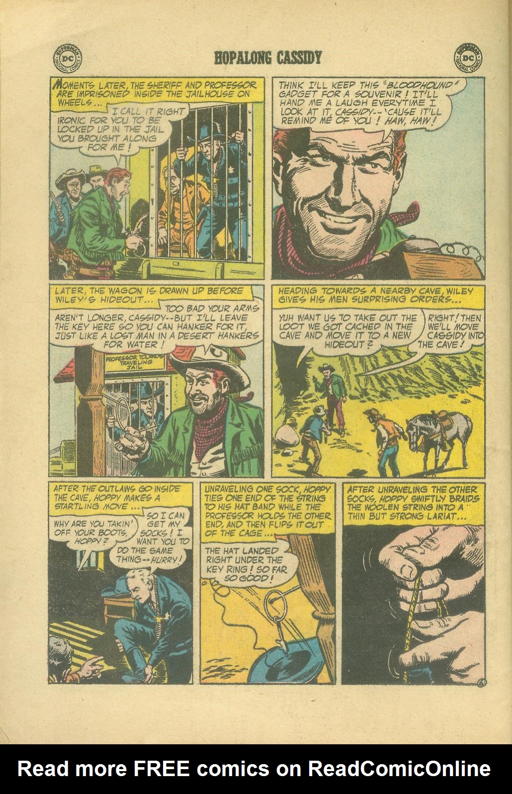 Read online Hopalong Cassidy comic -  Issue #111 - 30