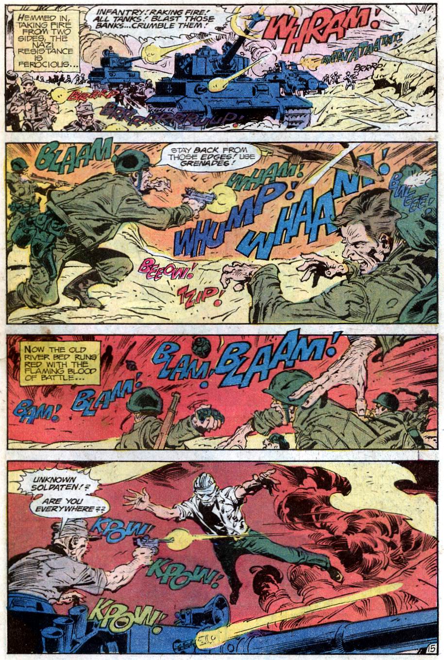Read online Unknown Soldier (1977) comic -  Issue #208 - 19
