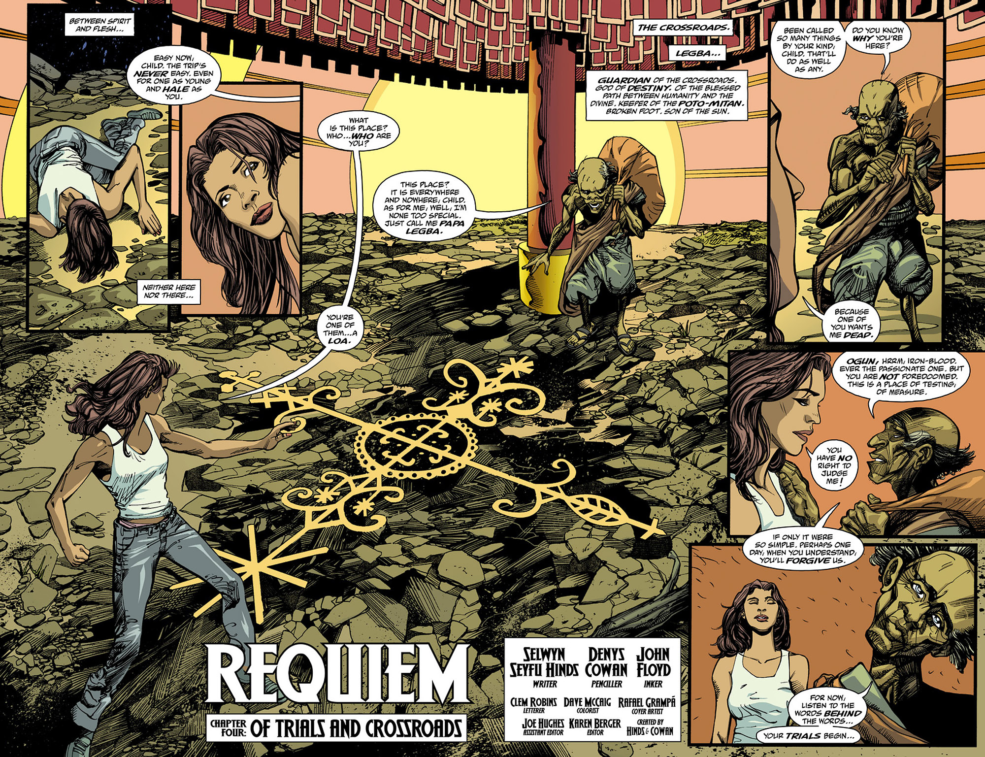Read online Dominique Laveau: Voodoo Child comic -  Issue #4 - 5