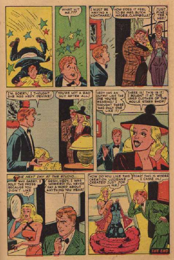 Read online Hedy Of Hollywood Comics comic -  Issue #41 - 9