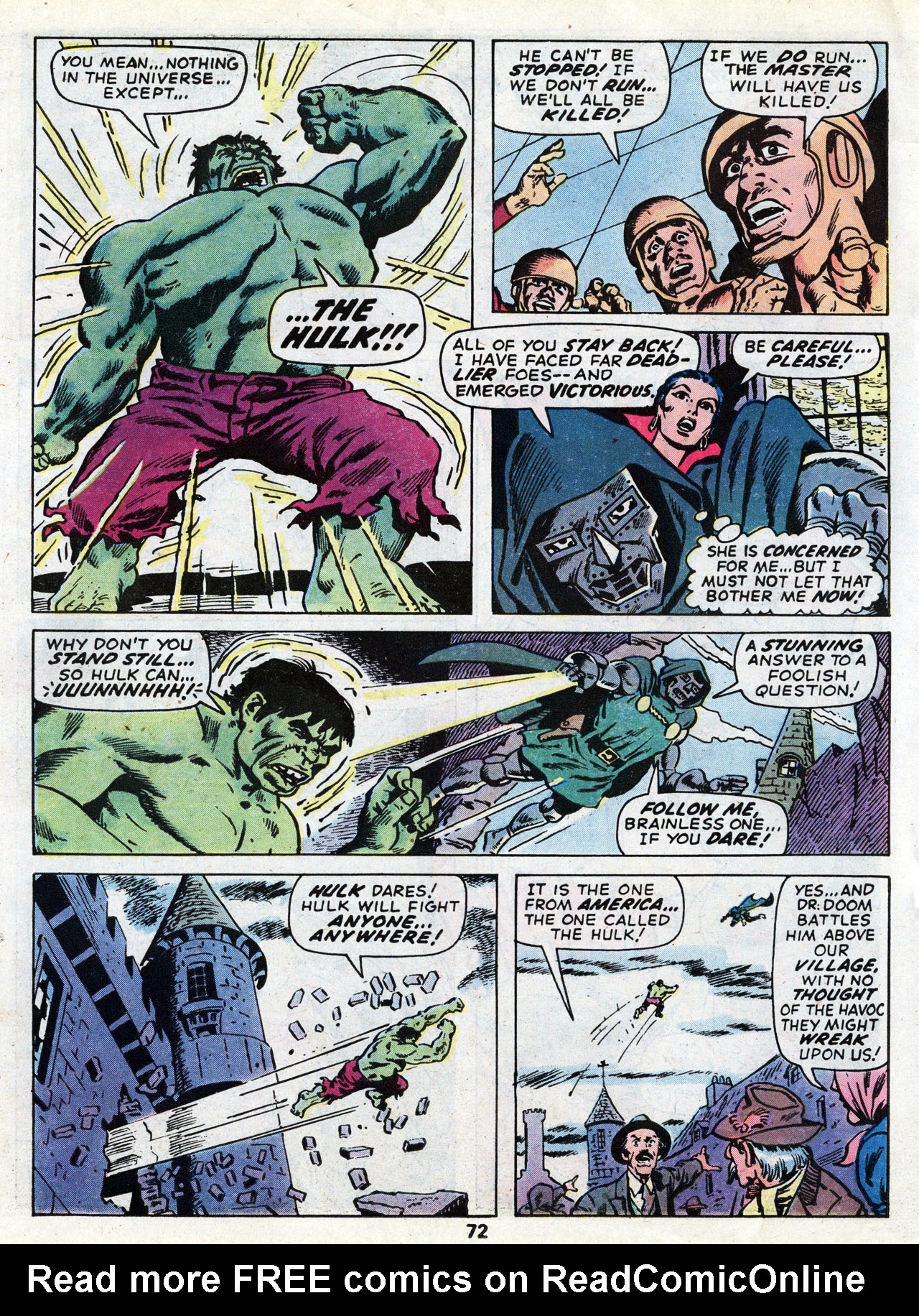 Read online Marvel Treasury Edition comic -  Issue #20 - 74