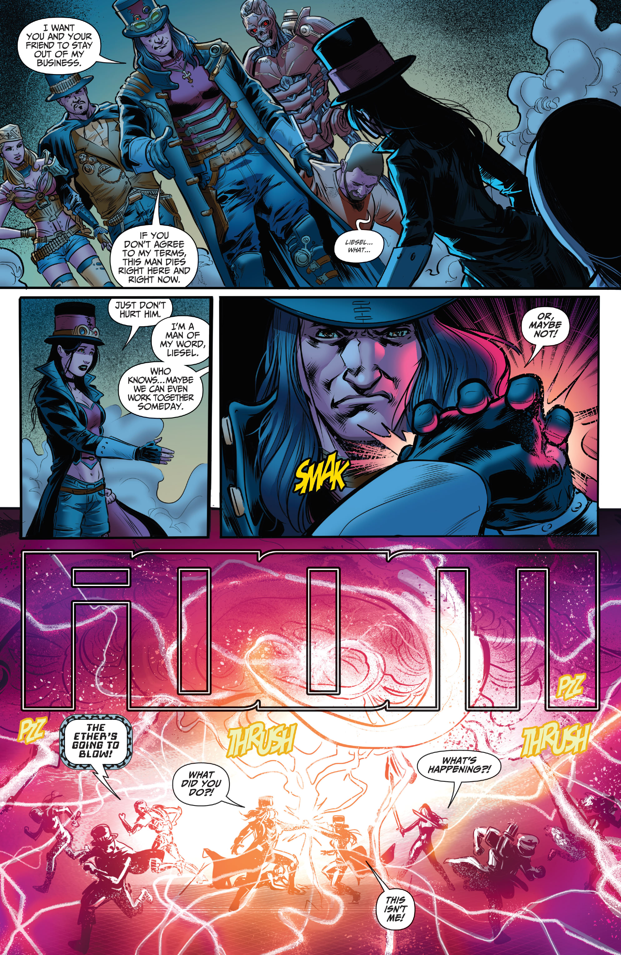 Read online Van Helsing: Steampunk comic -  Issue # Full - 30