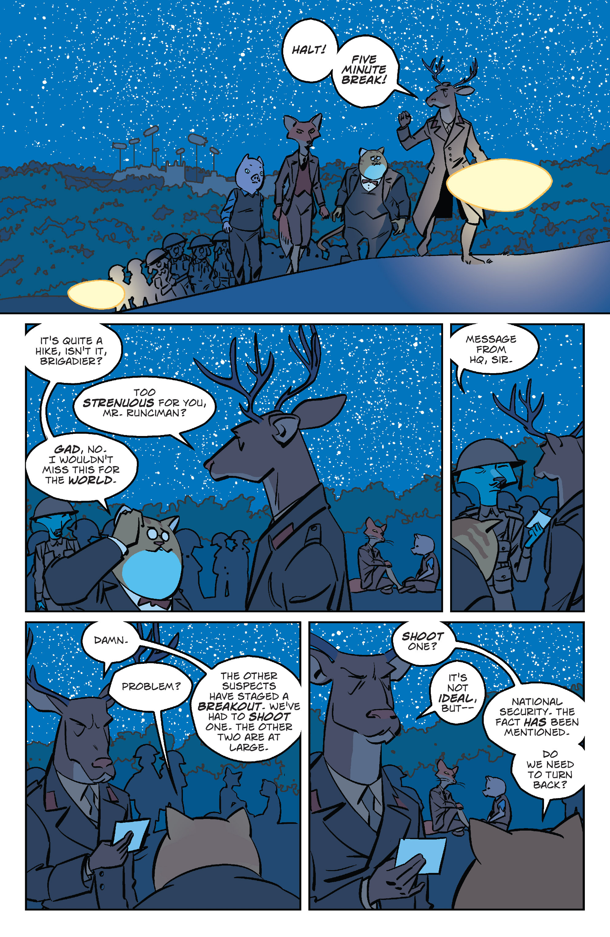 Read online Wild's End: The Enemy Within comic -  Issue #3 - 9