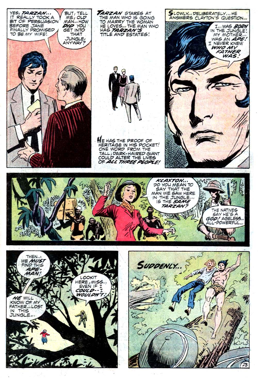 Read online Tarzan (1972) comic -  Issue #210 - 24