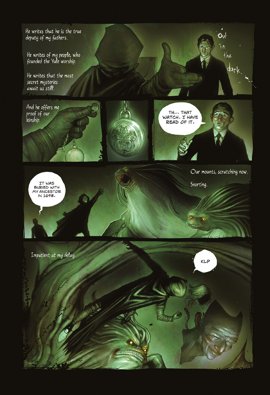 Read online The Lovecraft Anthology comic -  Issue # TPB 2 - 105