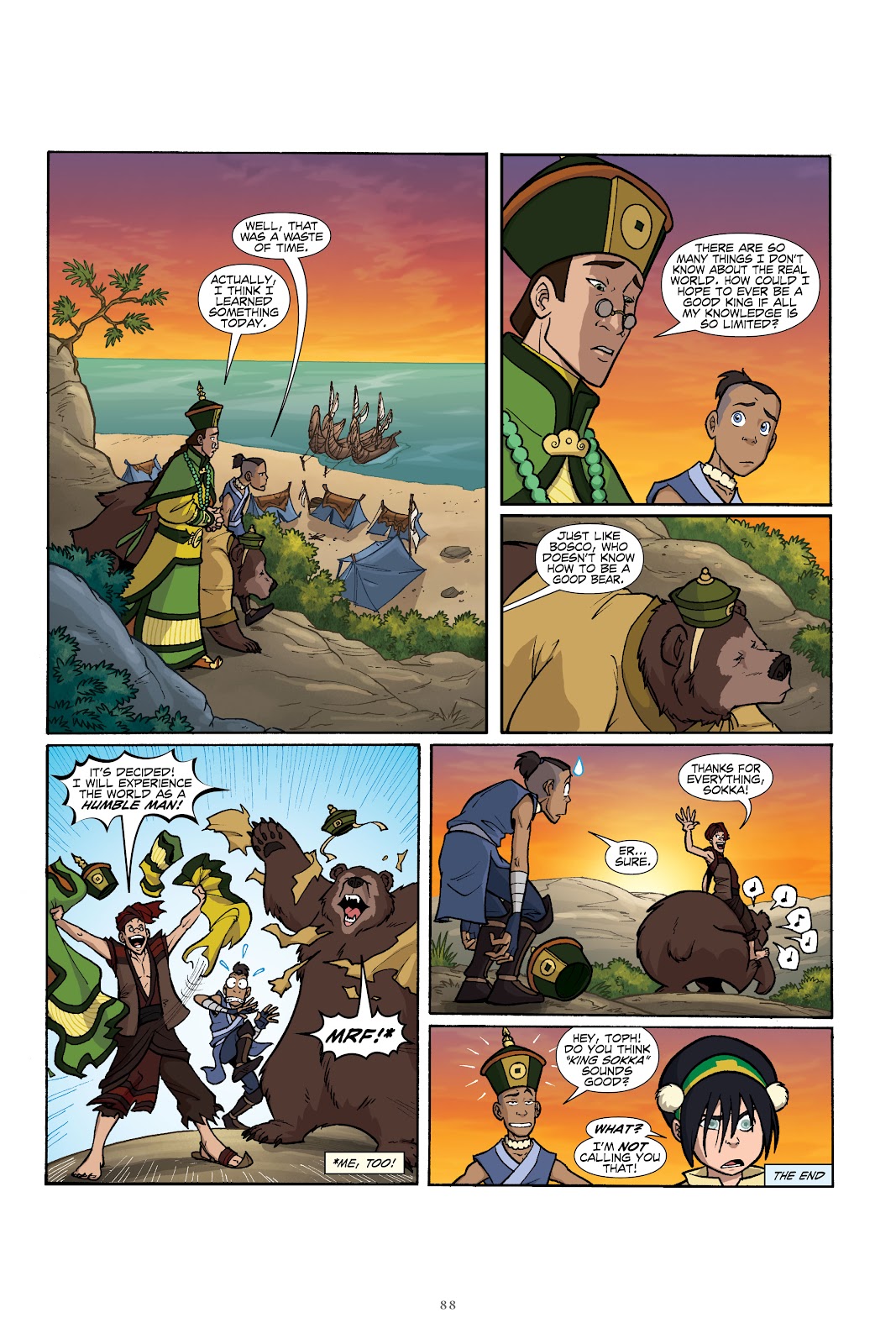 Nickelodeon Avatar: The Last Airbender–The Lost Adventures & Team Avatar Tales Library Edition issue TPB (Part 1) - Page 89