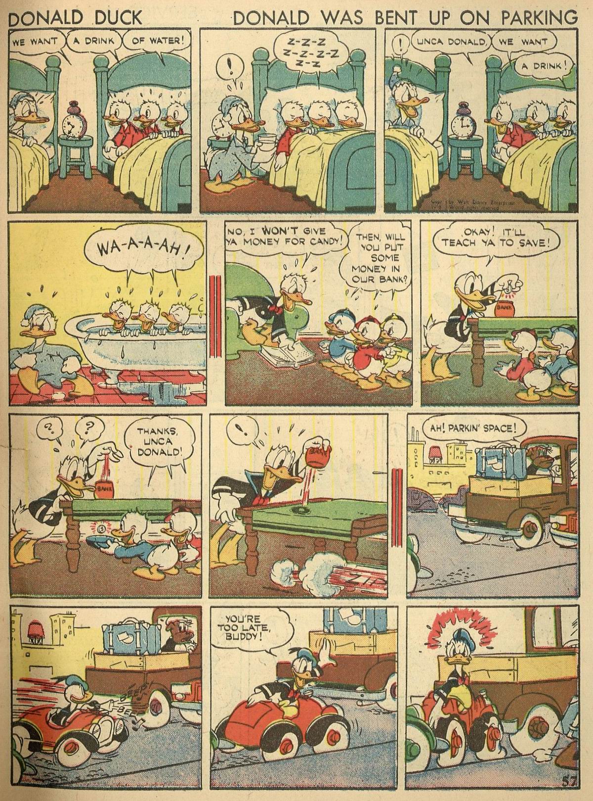 Read online Walt Disney's Comics and Stories comic -  Issue #8 - 59