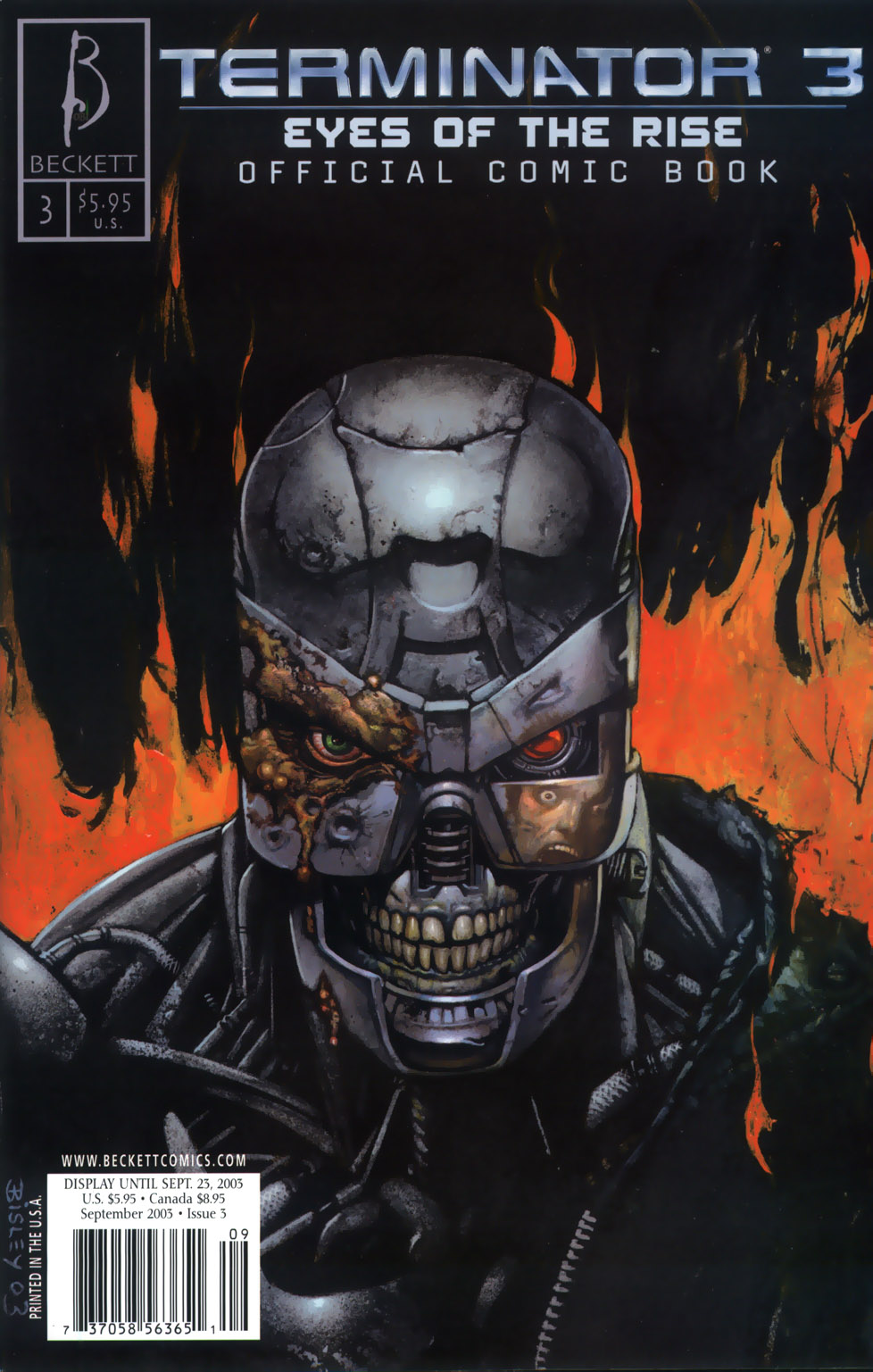 Read online Terminator 3 comic -  Issue #3 - 1
