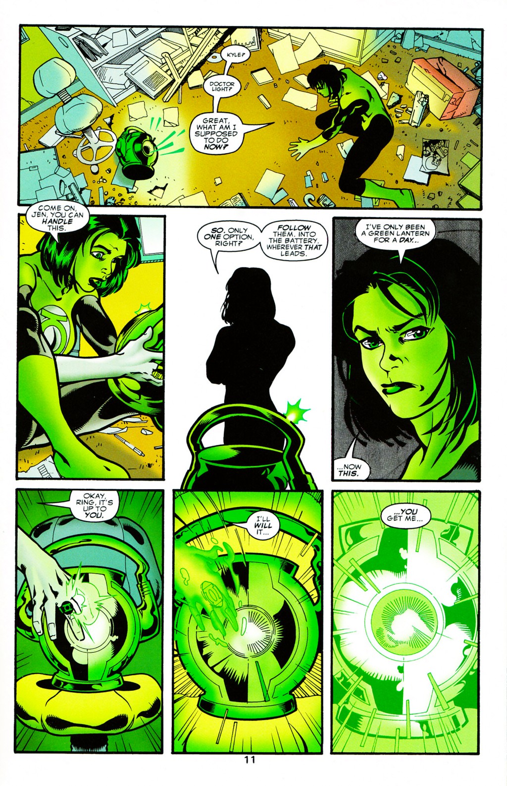 Read online Green Lantern 3-D comic -  Issue # Full - 12