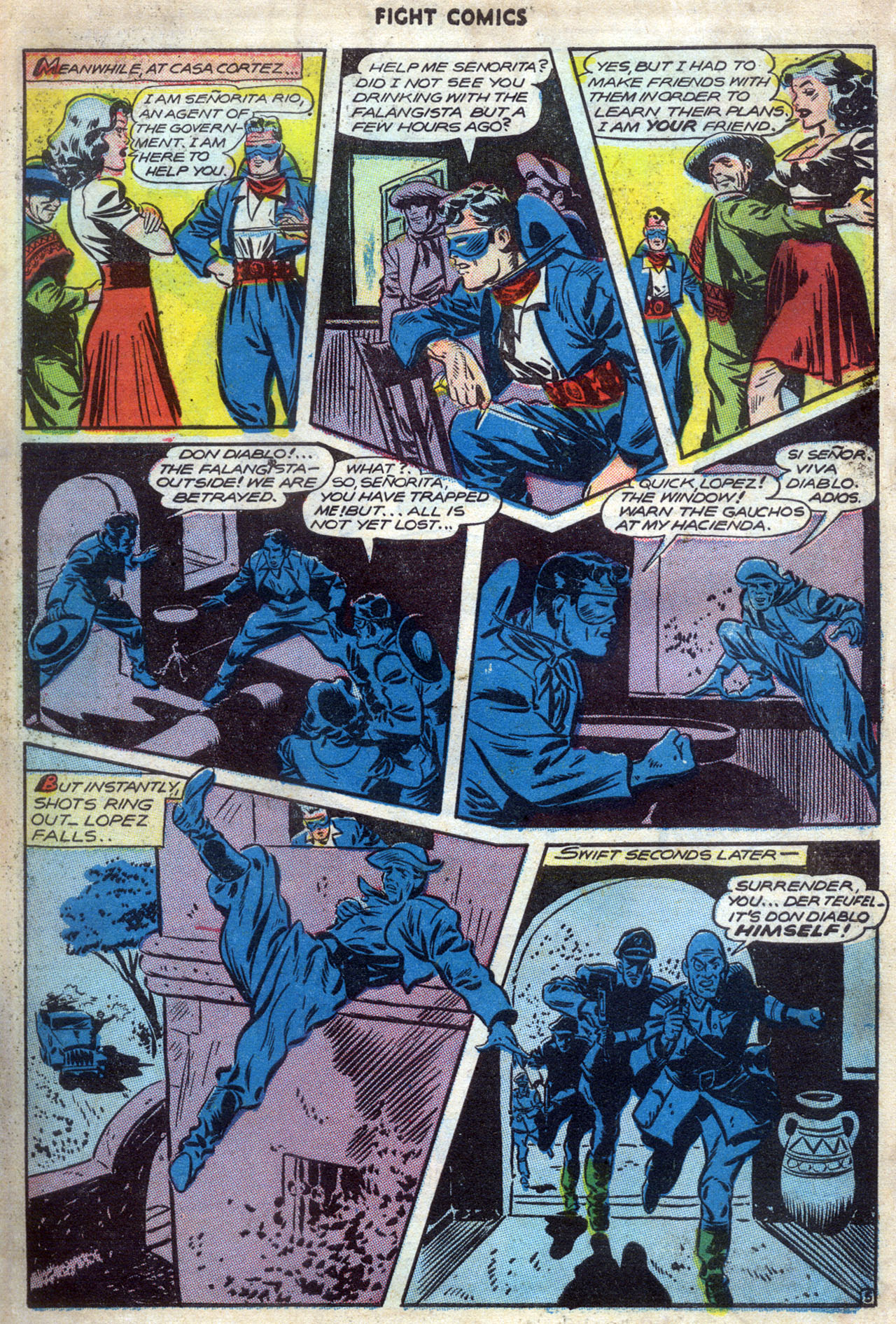 Read online Fight Comics comic -  Issue #45 - 7