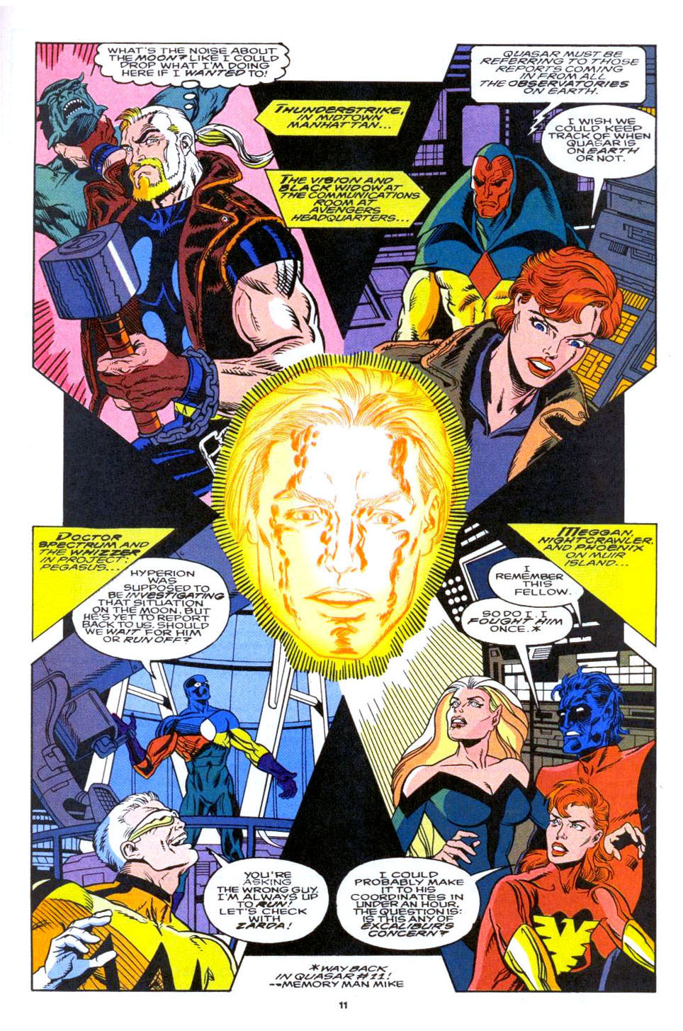 Read online Quasar comic -  Issue #54 - 9