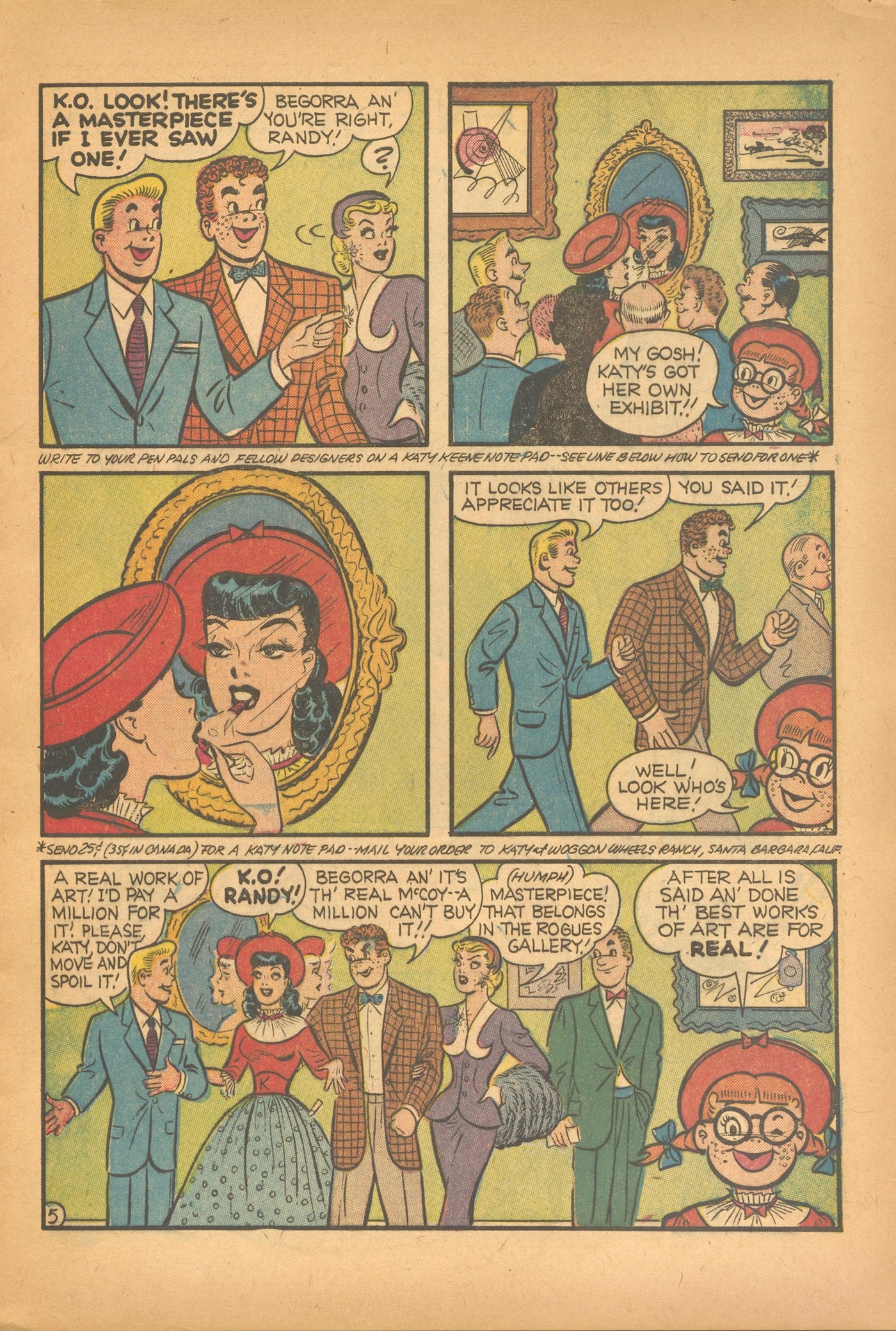 Read online Katy Keene Fashion Book comic -  Issue #14 - 7