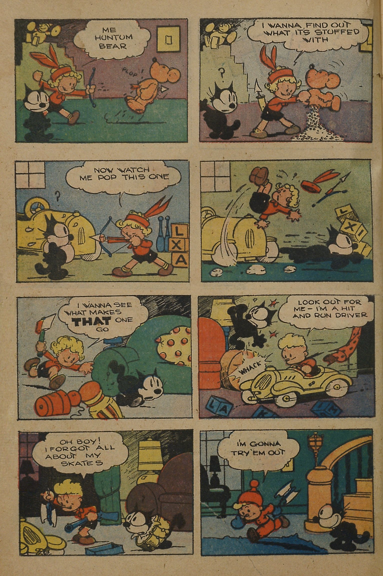 Read online Felix the Cat (1951) comic -  Issue #37 - 5
