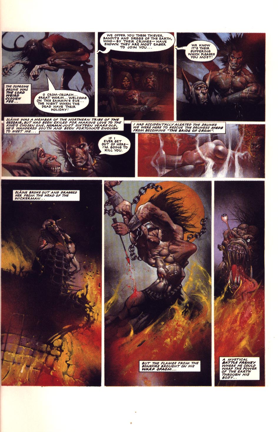 Read online Slaine: The Horned God (1998) comic -  Issue #1 - 10