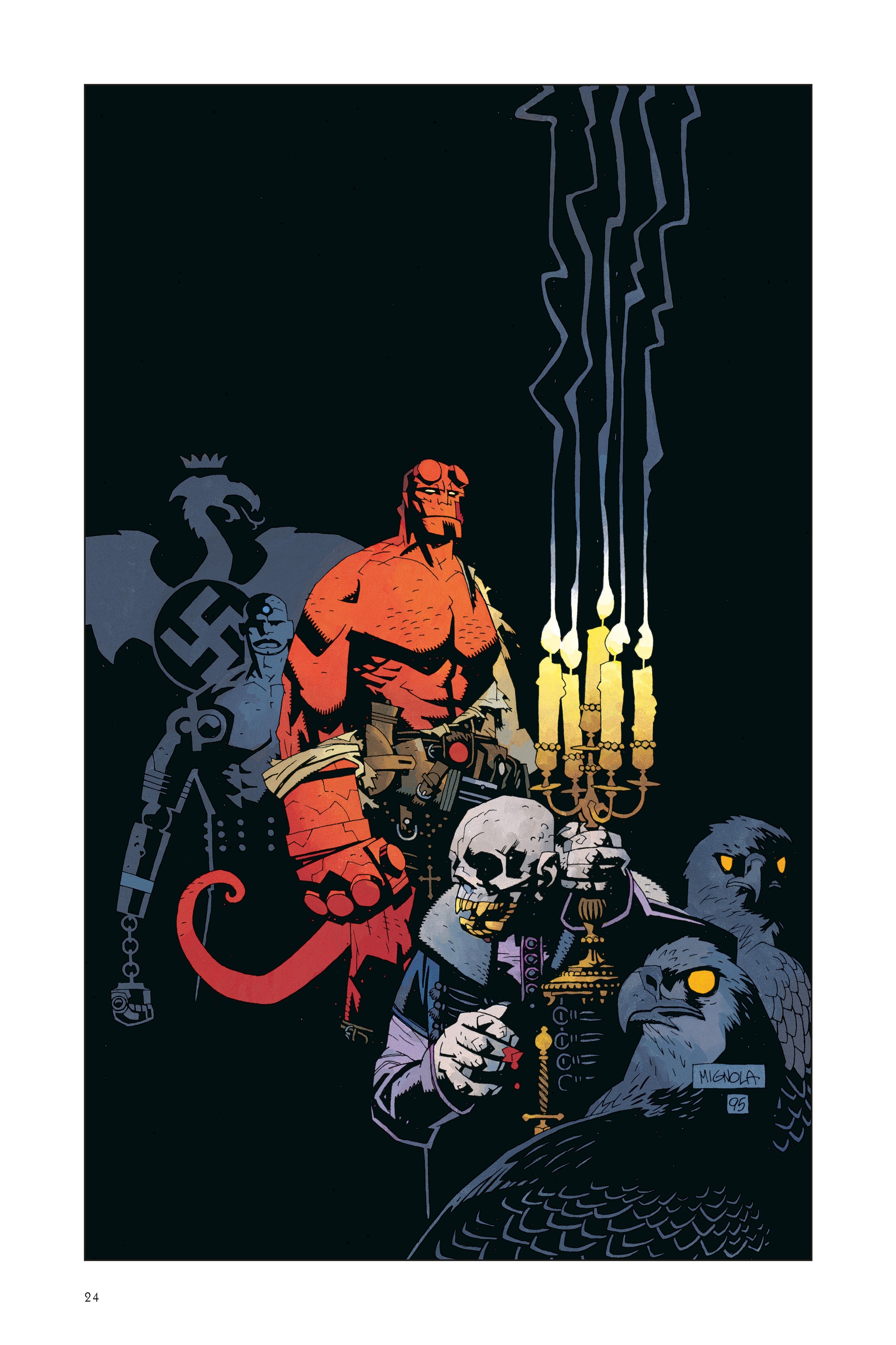 Read online Hellboy: 25 Years of Covers comic -  Issue # TPB (Part 1) - 26