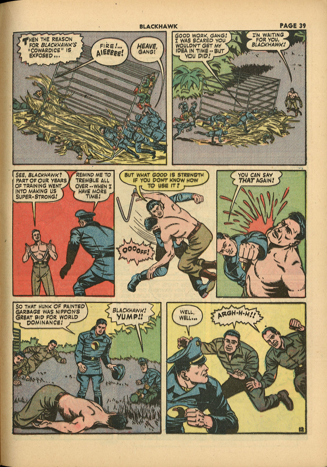 Read online Blackhawk (1957) comic -  Issue #9 - 41