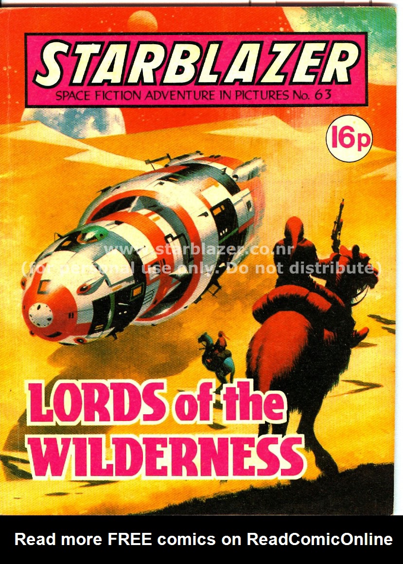 Read online Starblazer comic -  Issue #63 - 1