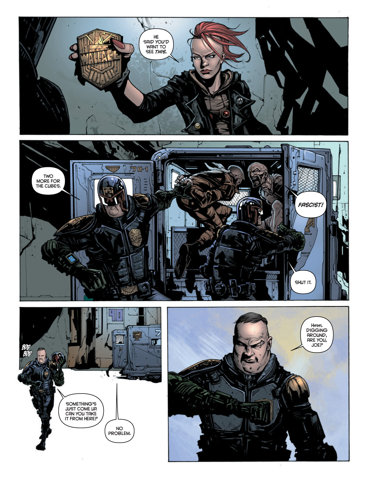 Read online Judge Dredd Megazine (Vol. 5) comic -  Issue #353 - 54