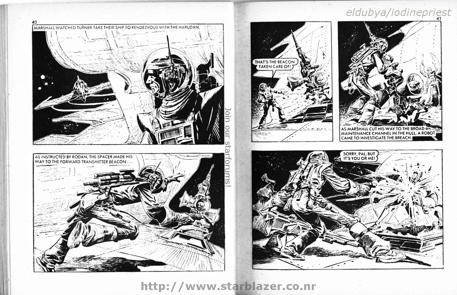 Read online Starblazer comic -  Issue #82 - 22