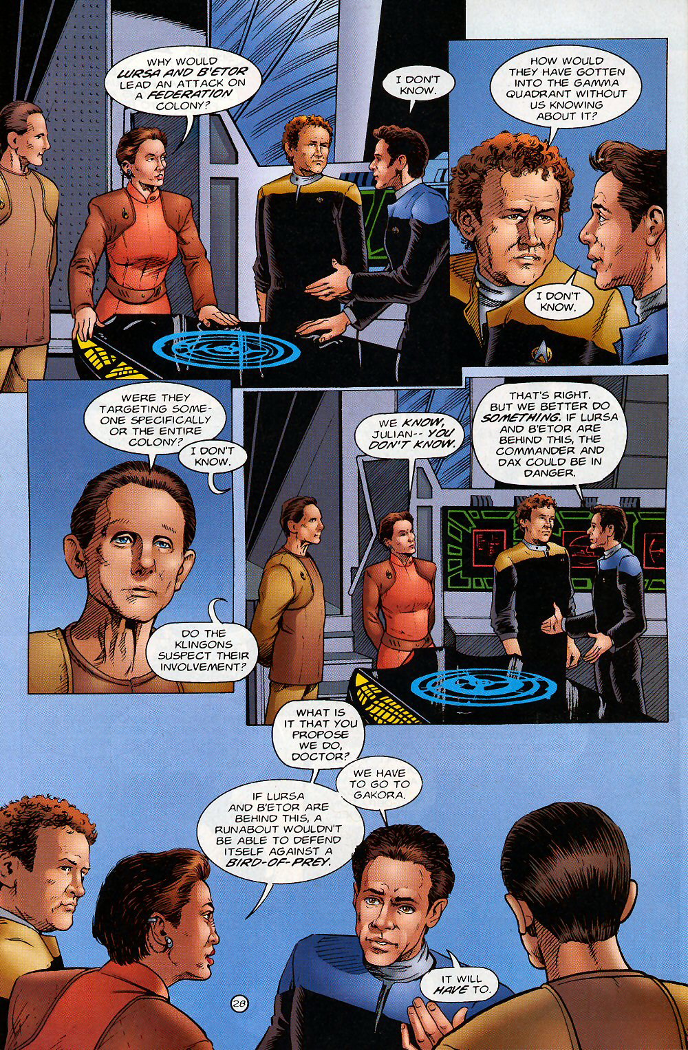 Read online Star Trek: Deep Space Nine - Lightstorm comic -  Issue # Full - 28
