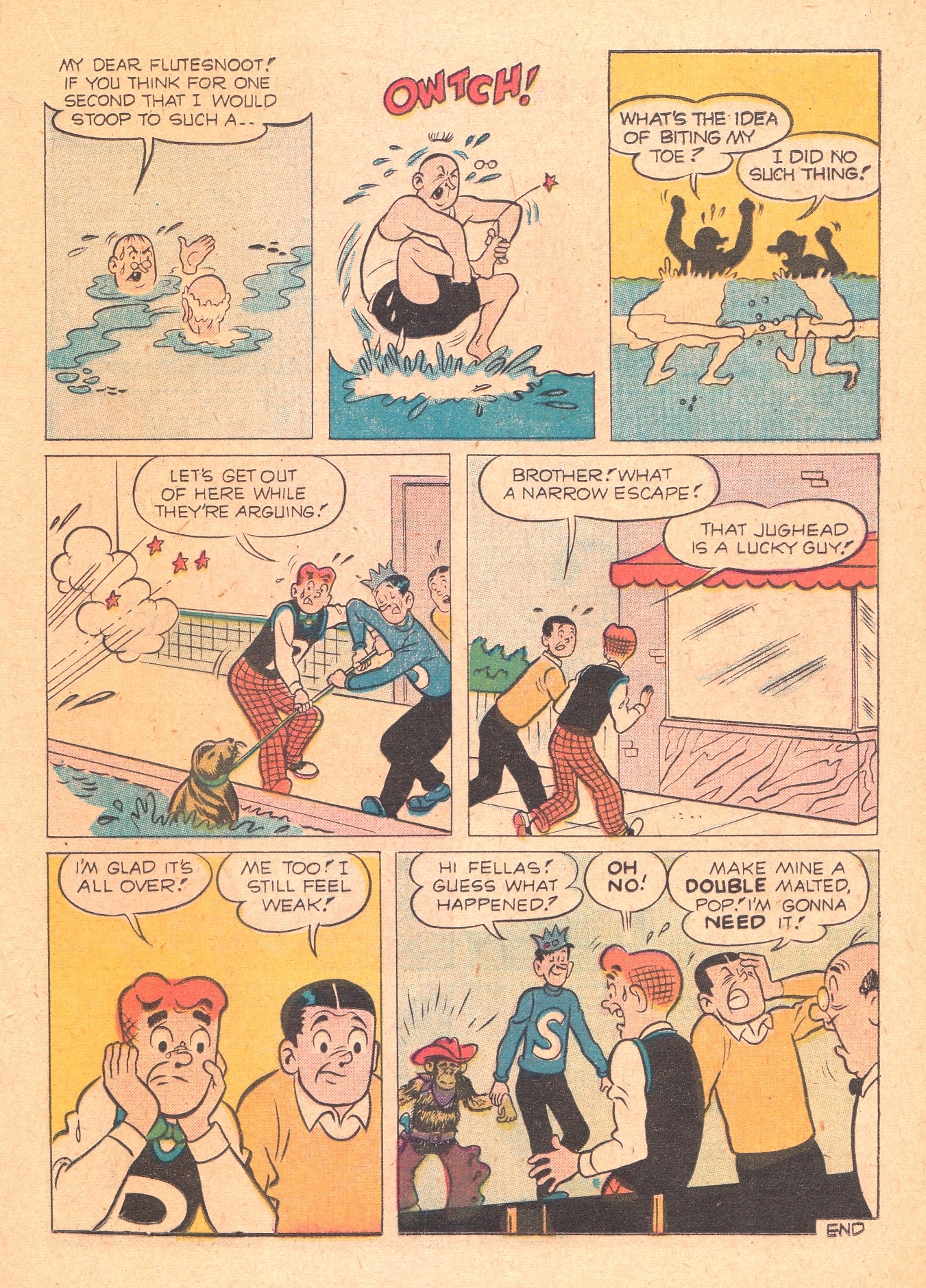 Read online Archie's Pal Jughead comic -  Issue #47 - 17