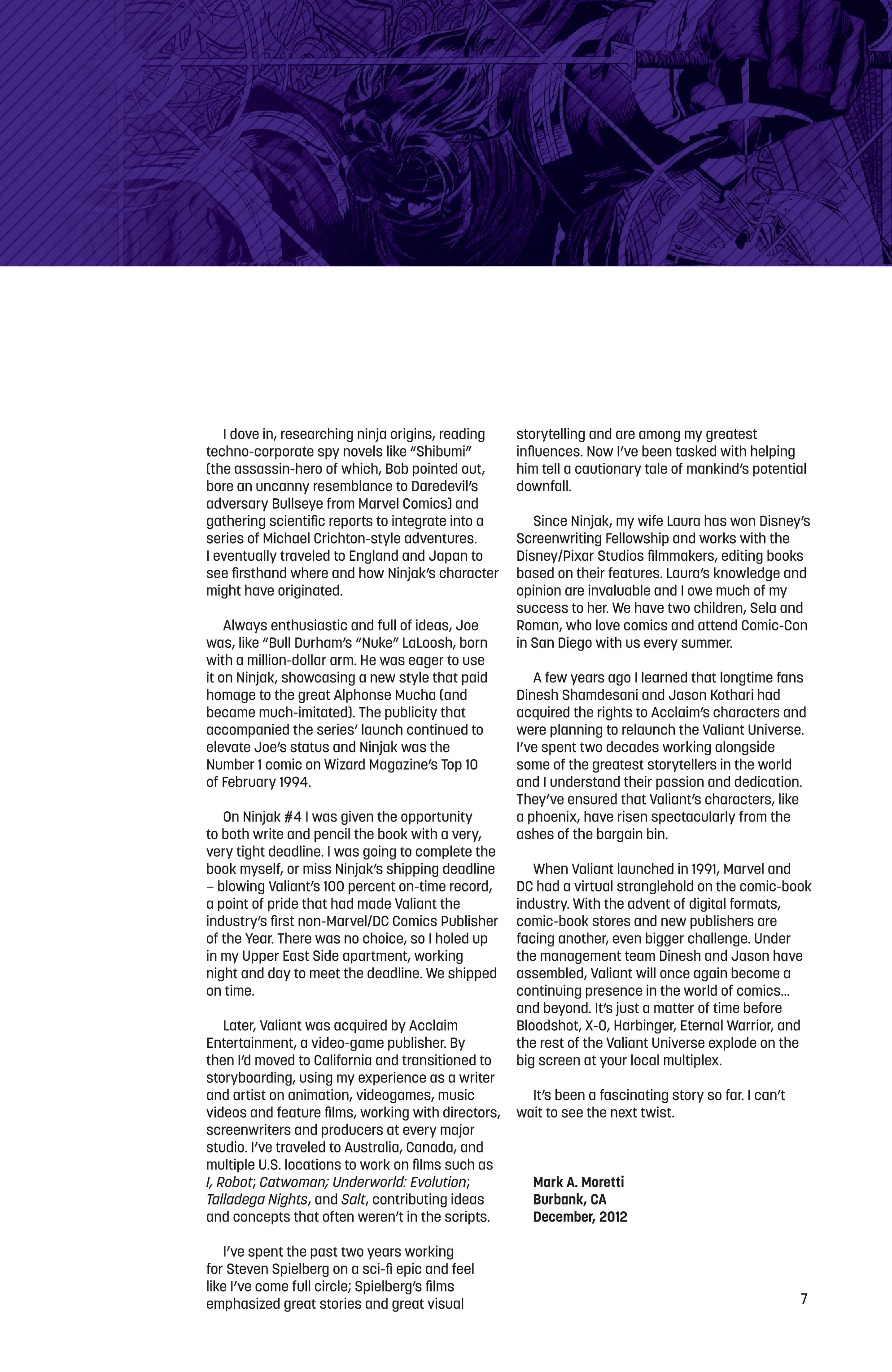 Read online Valiant Masters Ninjak comic -  Issue # TPB (Part 1) - 8