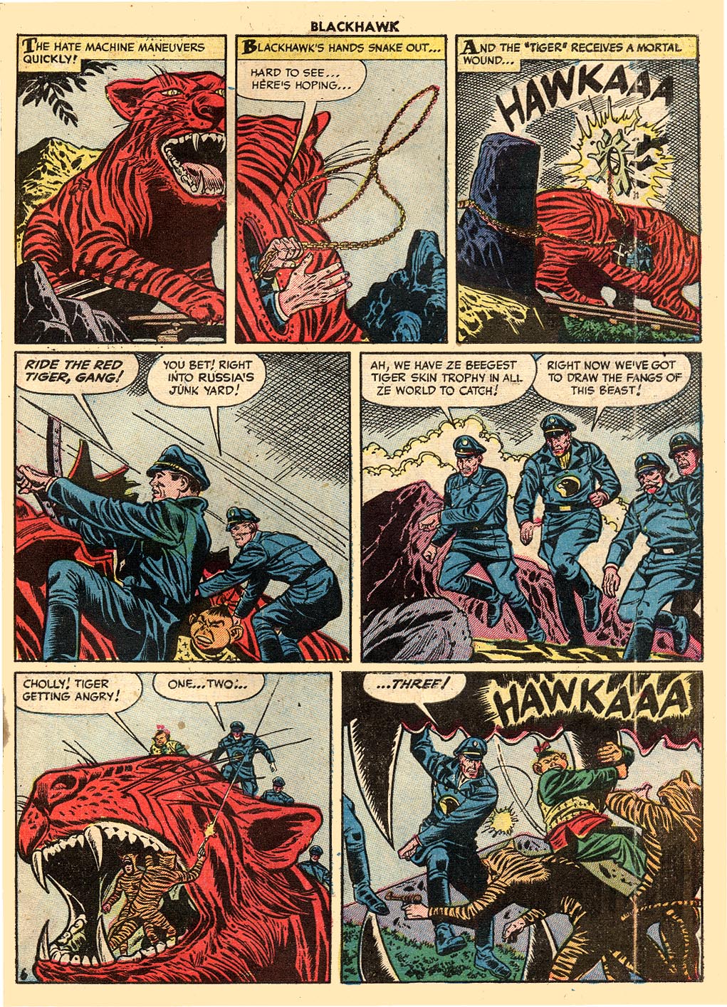 Read online Blackhawk (1957) comic -  Issue #71 - 31