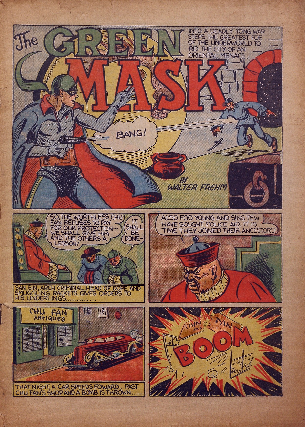 Read online Mystery Men Comics comic -  Issue #2 - 3