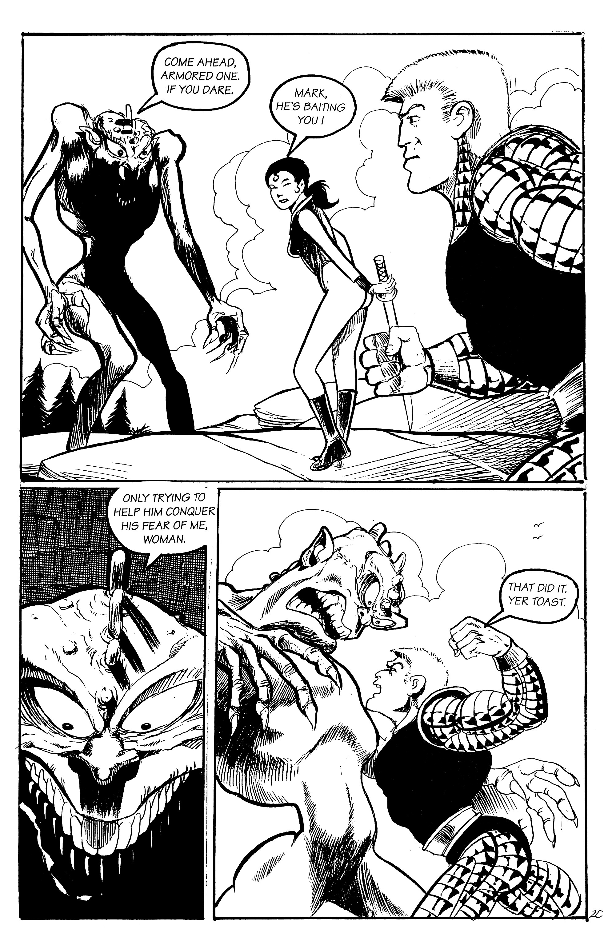 Read online Dragonfire (1991) comic -  Issue #2 - 22