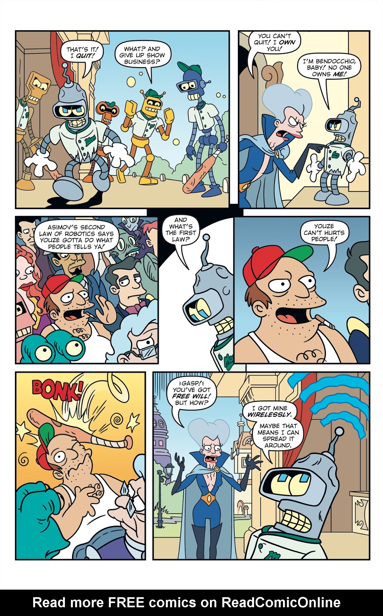 Read online Futurama Comics comic -  Issue #83 - 10