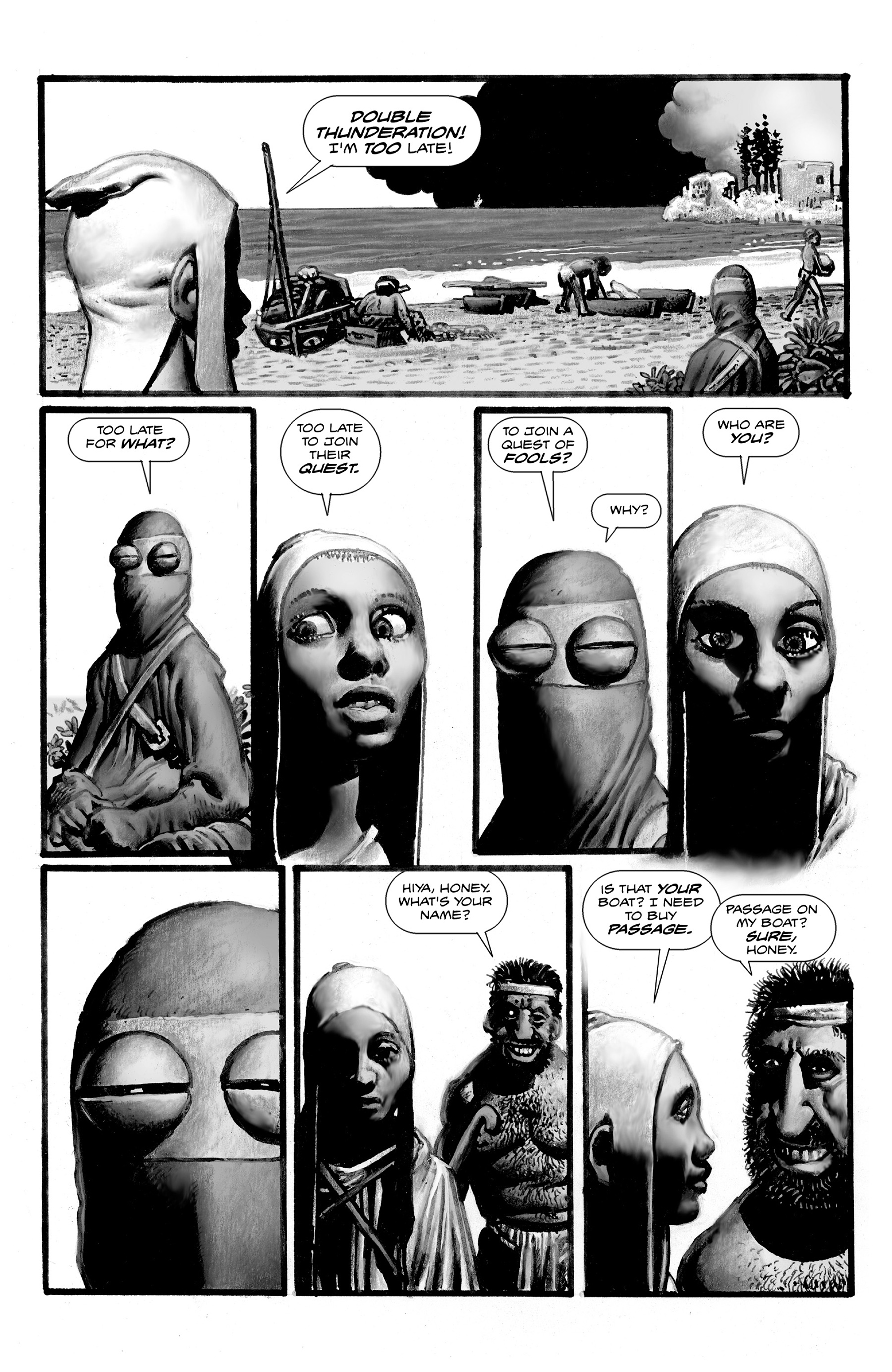 Read online Shadows on the Grave comic -  Issue #3 - 24