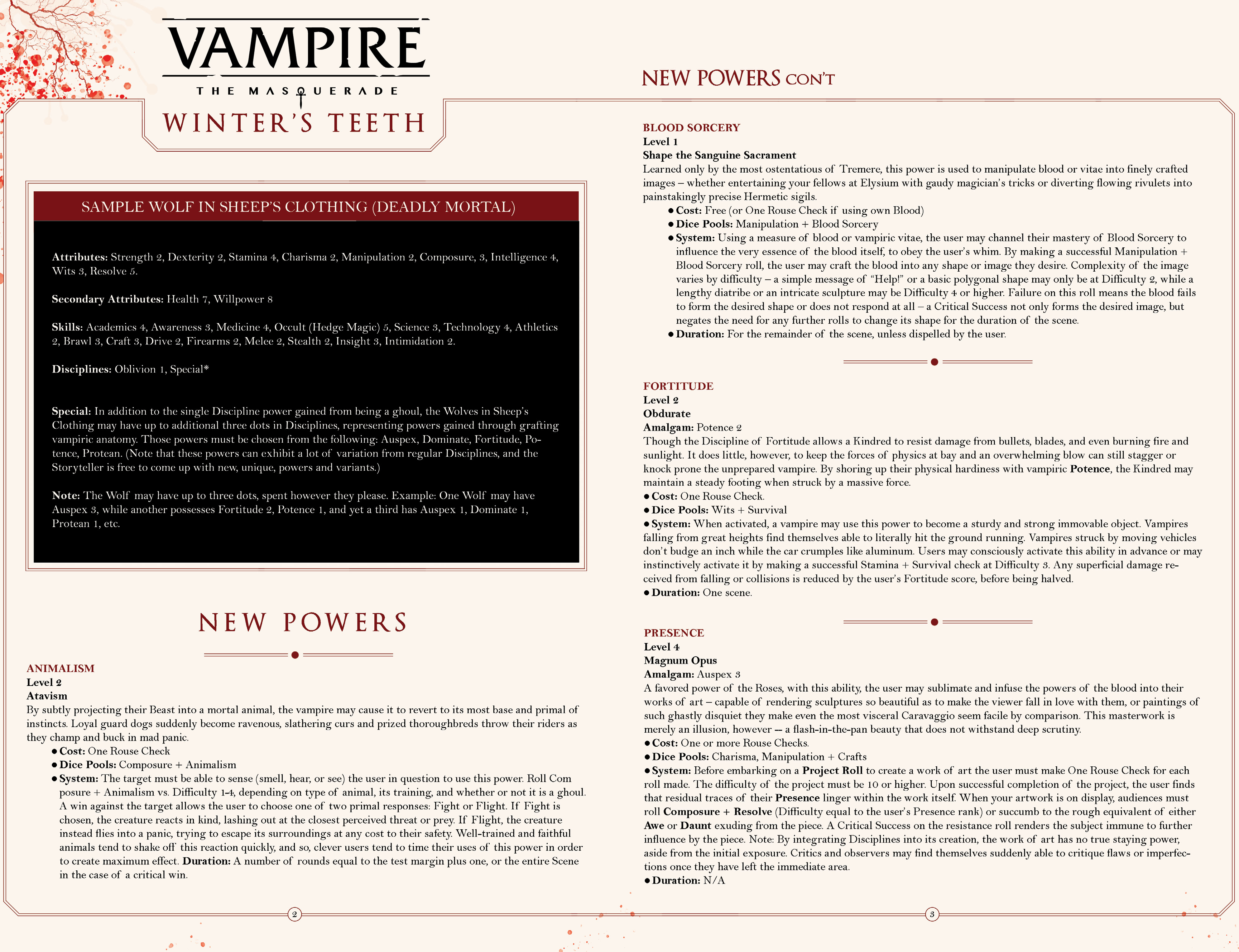 Read online Vampire: The Masquerade Winter's Teeth comic -  Issue #3 - 33