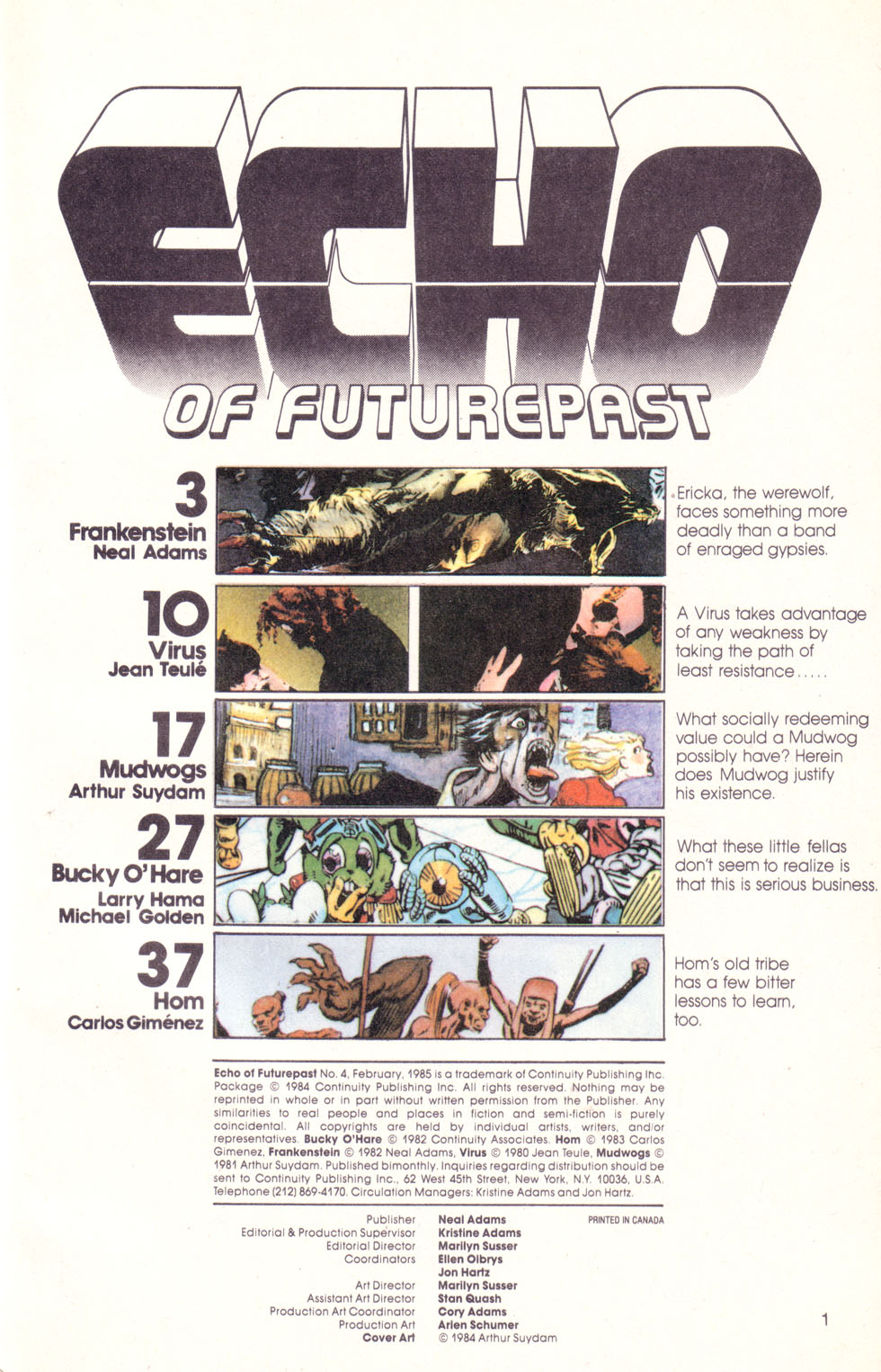 Read online Echo of Futurepast comic -  Issue #4 - 2