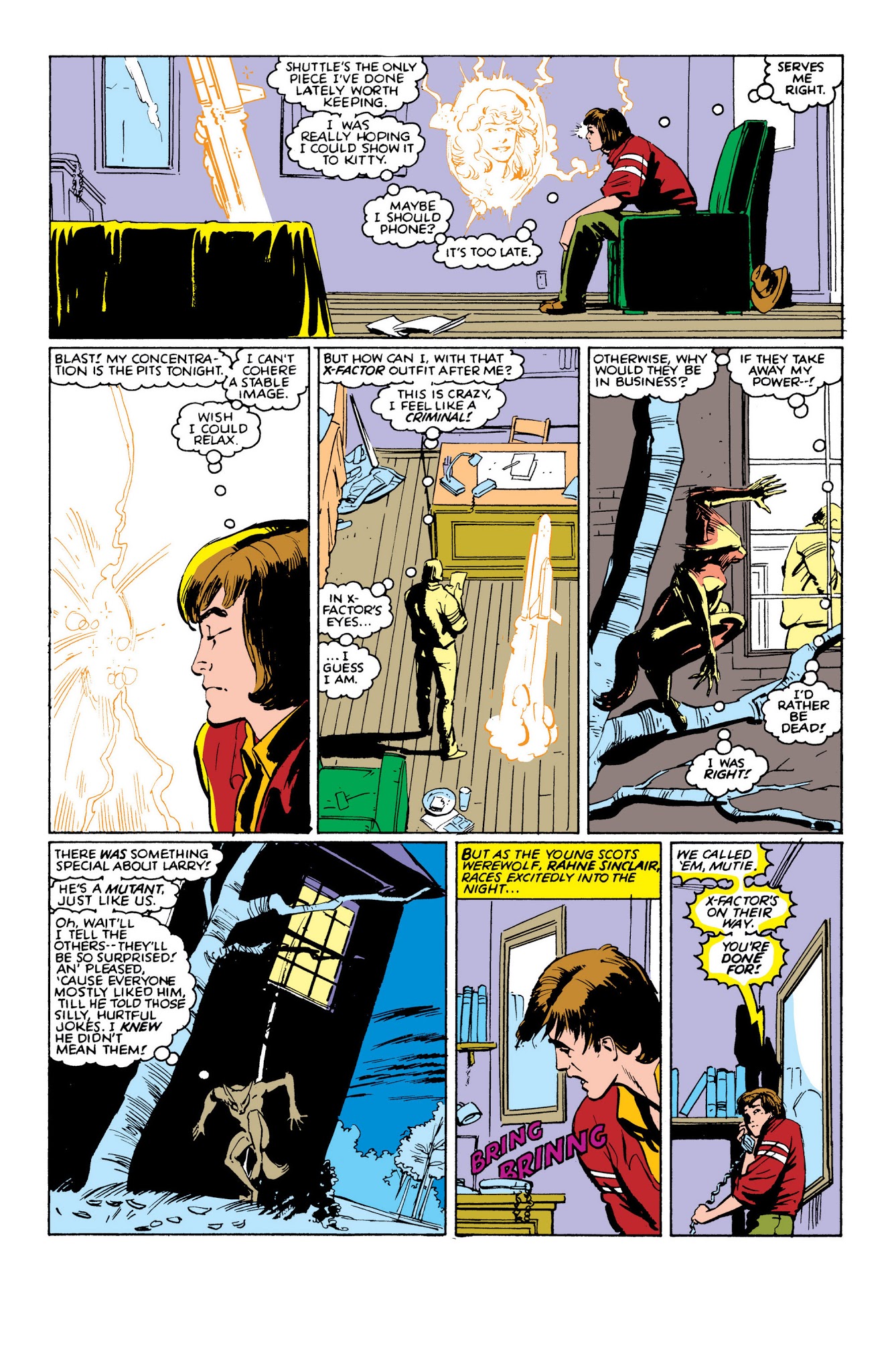 Read online New Mutants Classic comic -  Issue # TPB 6 - 204