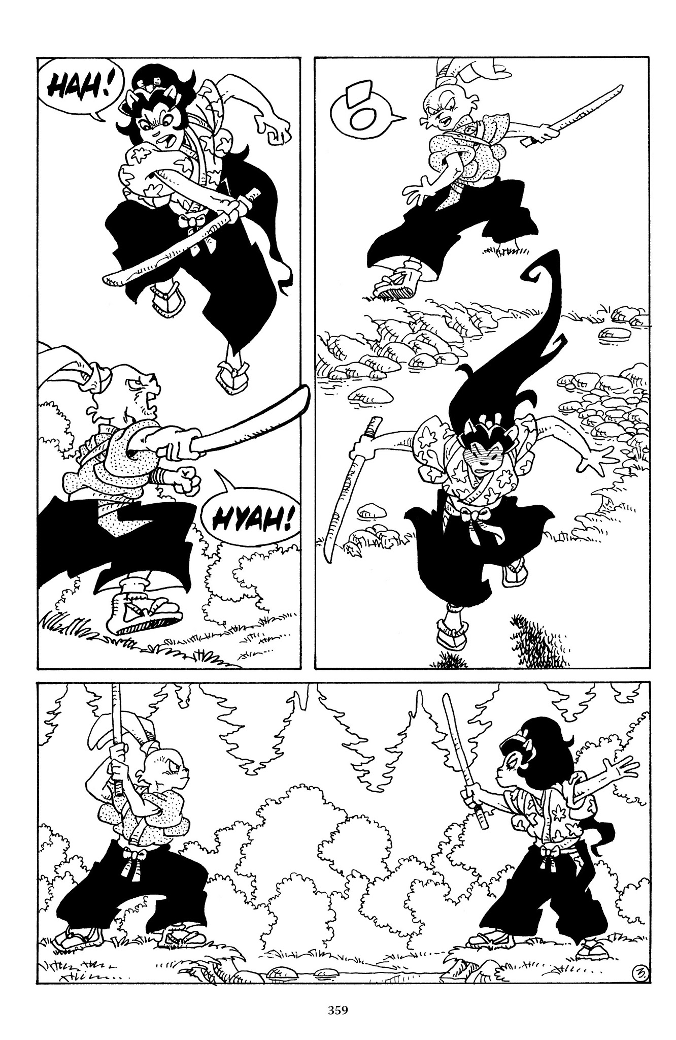 Read online The Usagi Yojimbo Saga comic -  Issue # TPB 5 - 354