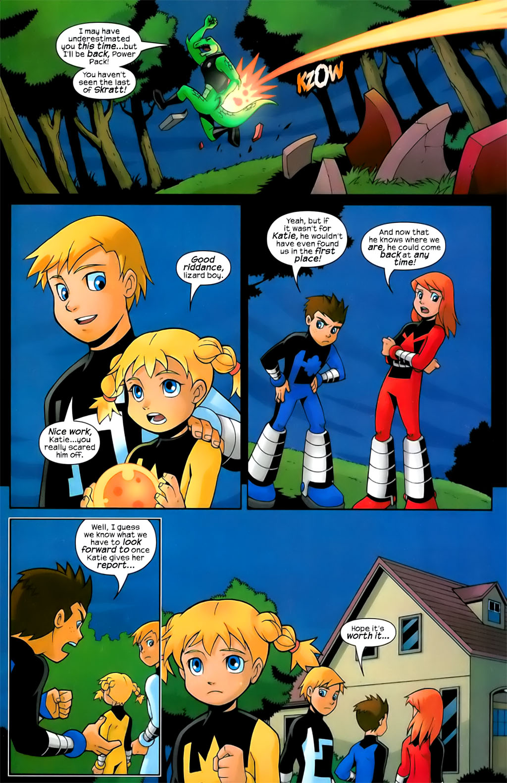 Read online Power Pack (2005) comic Issue 1