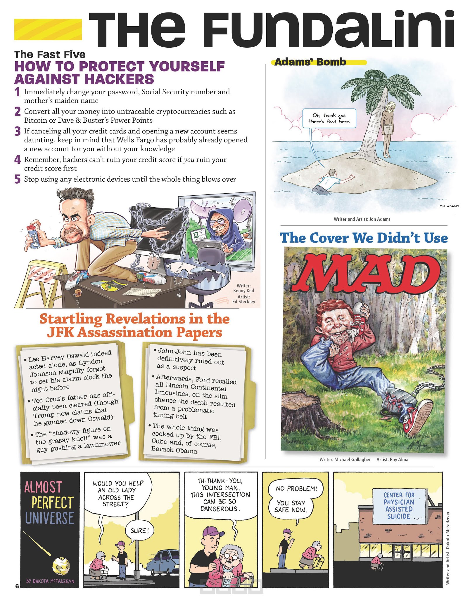 Read online MAD comic -  Issue #550 - 8